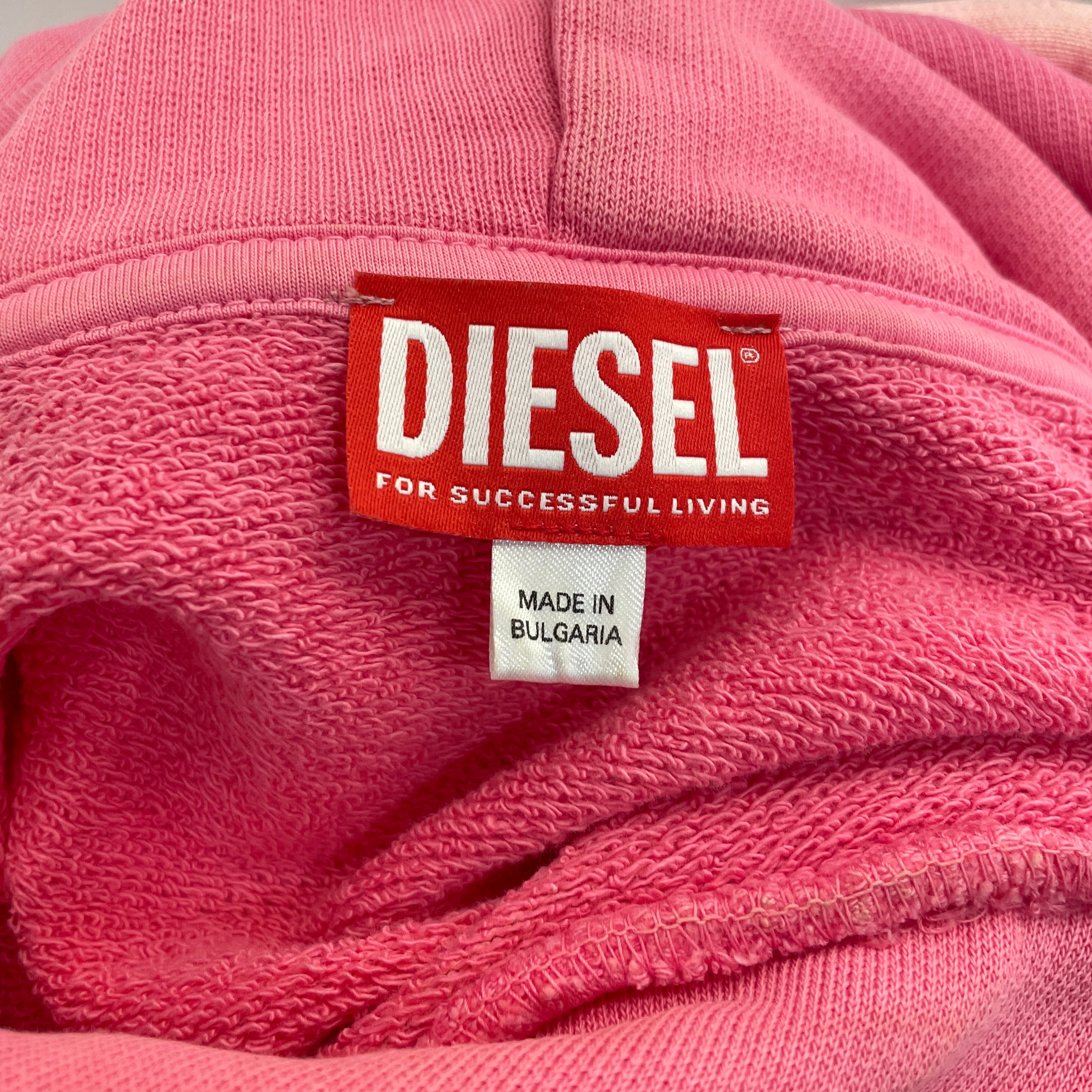 DIESEL/Hoodie/L/Cotton/PNK/ view 4