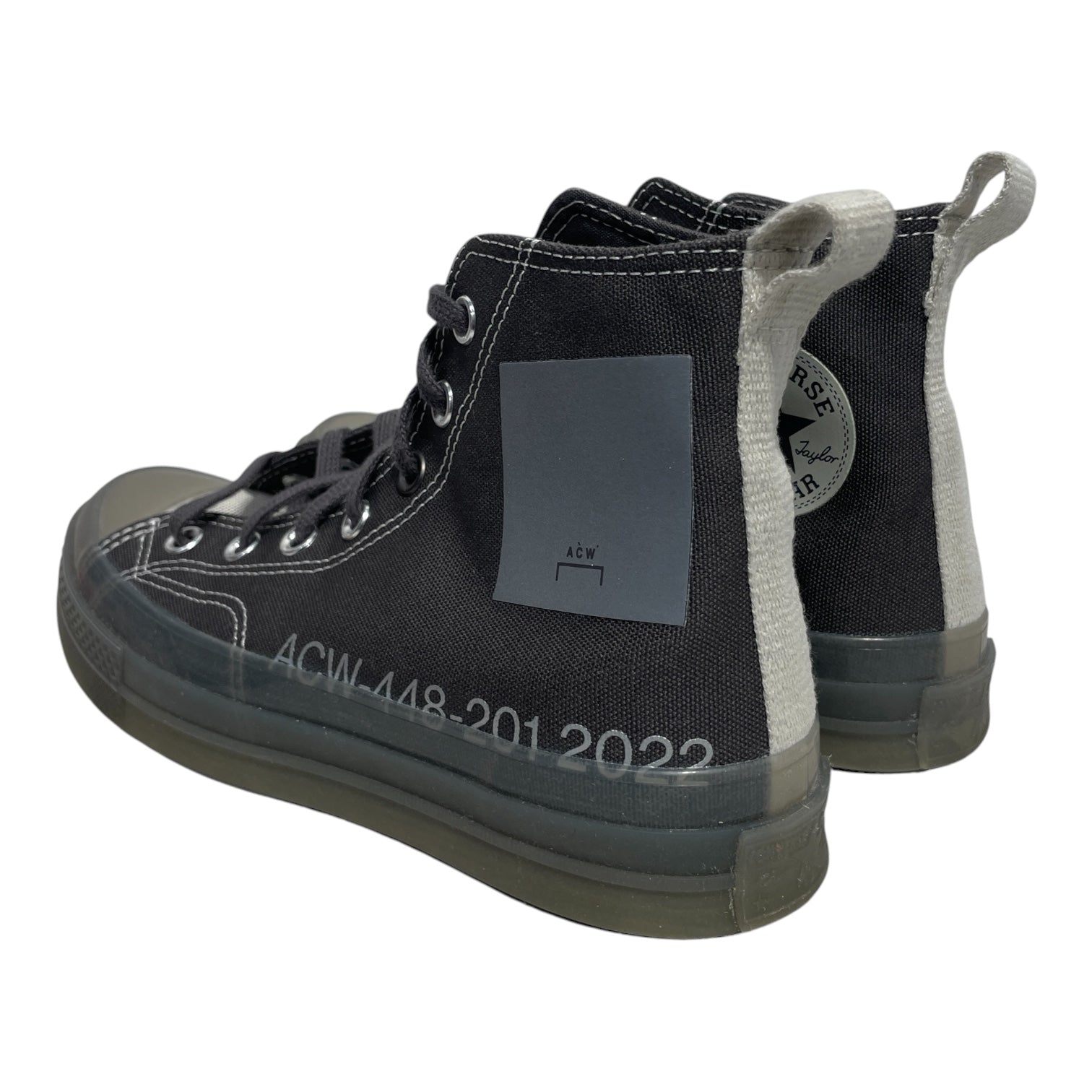 CONVERSE/ACW(Ascent World)/Hi-Sneakers/US 7.5/Cotton/GRY/gummybottom/design view 2