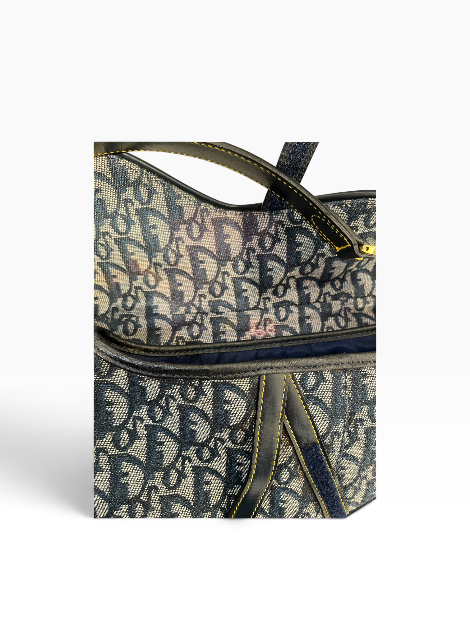 Christian Dior/Hand Bag/All Over Print/IDG/Saddle Bag view 6