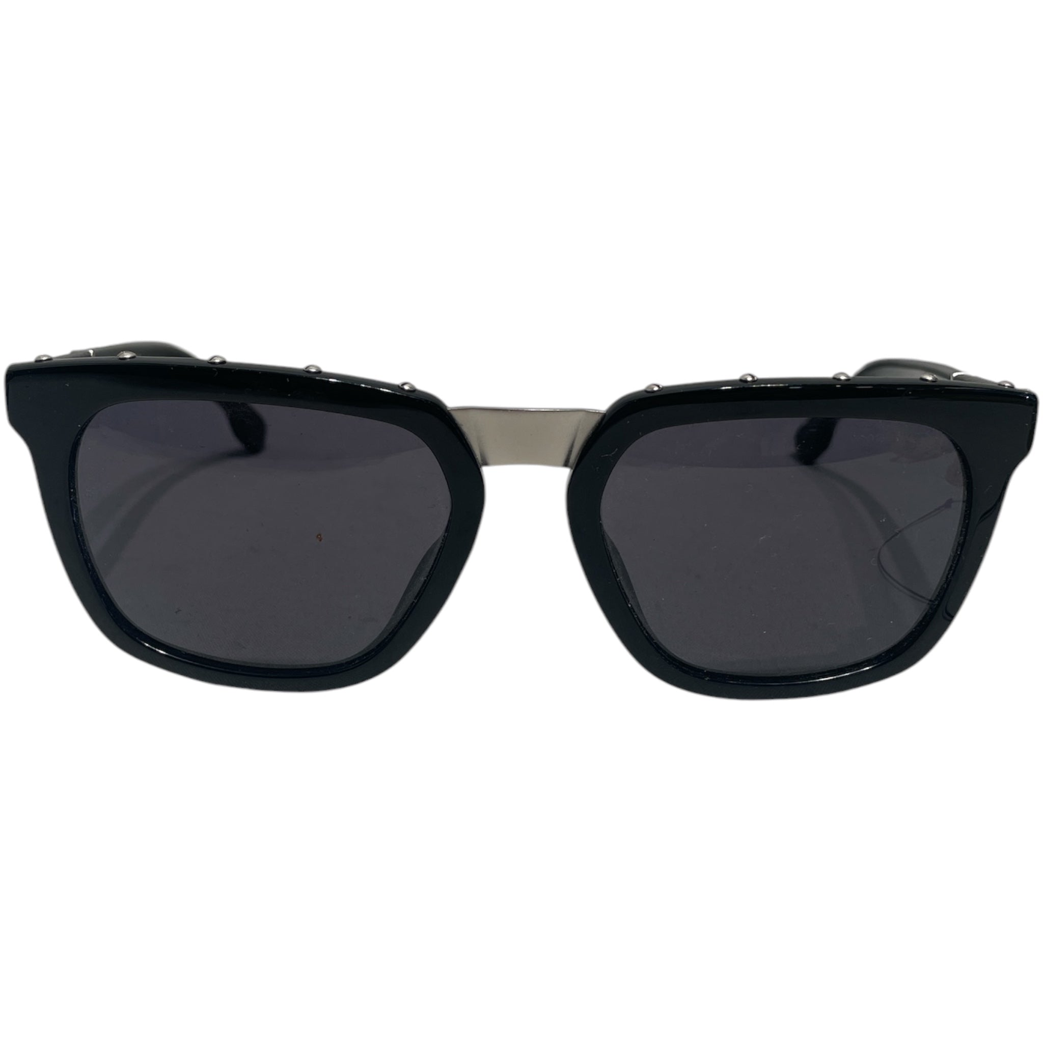 DIESEL/Sunglasses/Plastic/BLK/studded view 1