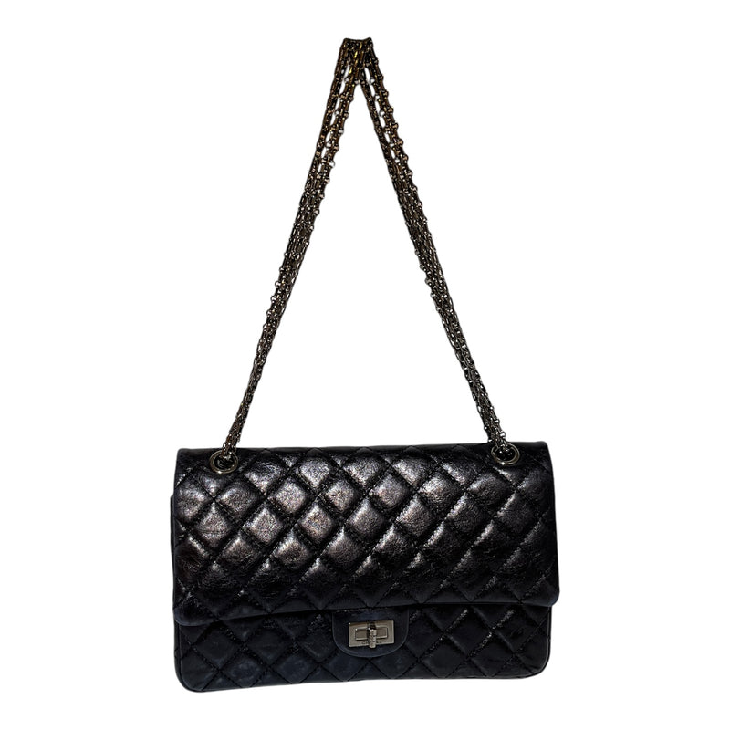 CHANEL/Bag/Leather/BLK/Calfskin Quilted