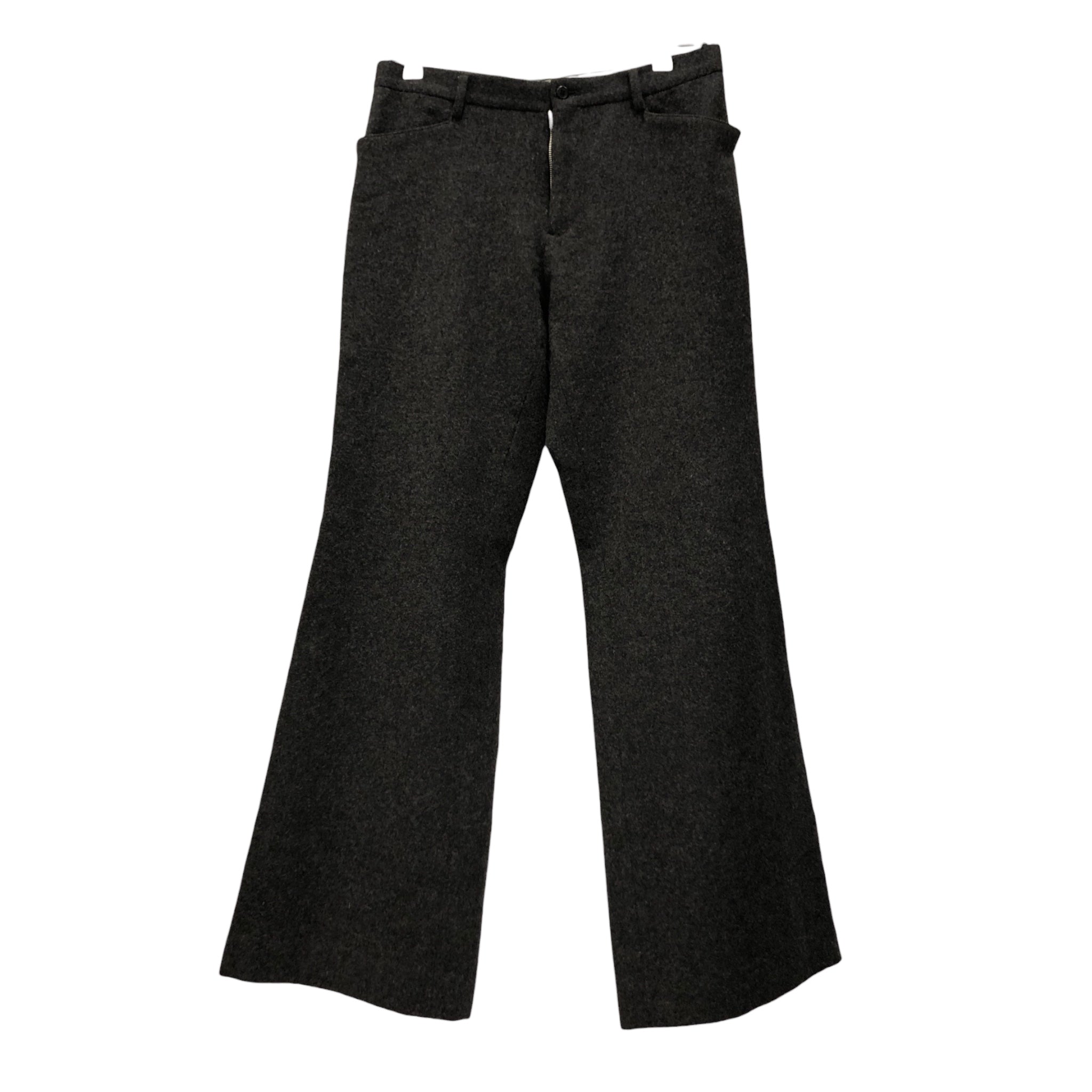 PPFM/Pants/L/Wool/GRY/wide grey long view 1