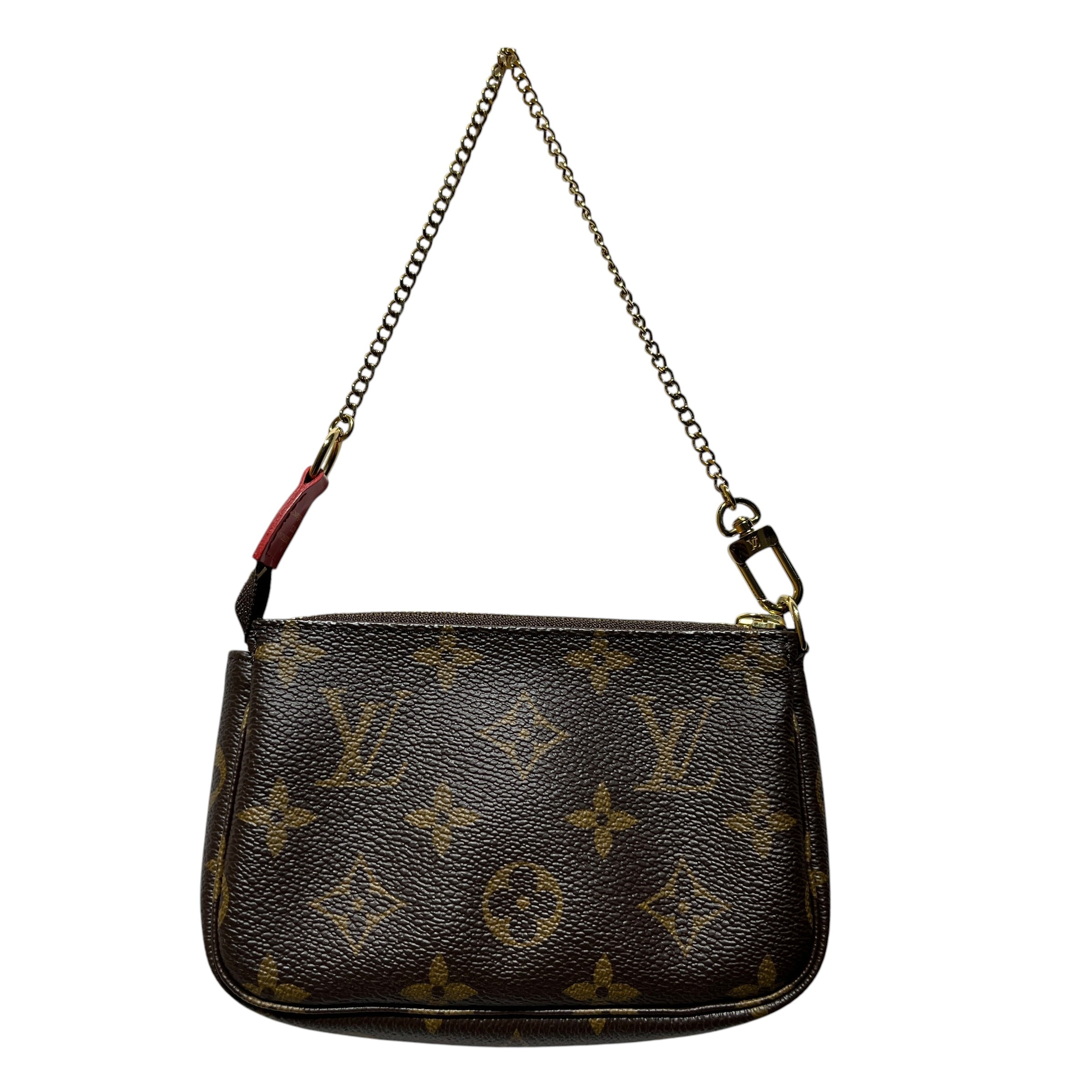 LOUIS VUITTON/Pouch/Monogram/Leather/BRW/2020 CHRISTMAS MINI POCHETTE view 2