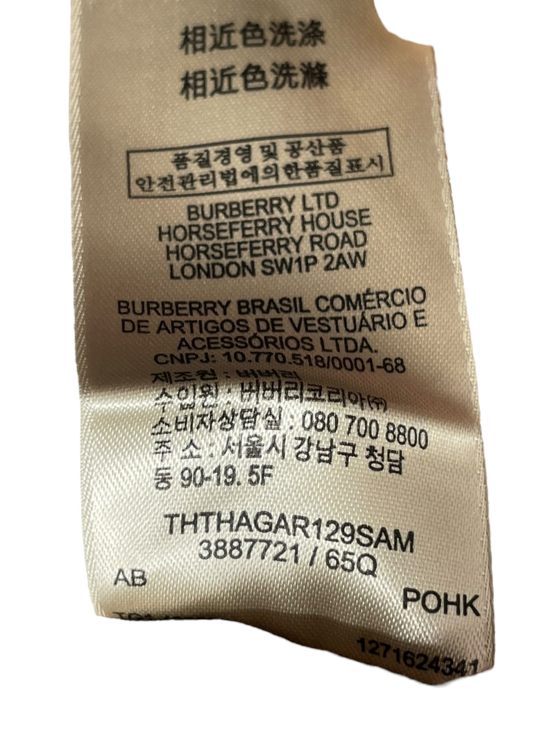 BURBERRY BRIT/LS Shirt/XS/Cotton/MLT/Dress/Plaid/THTHAGAR129SAM