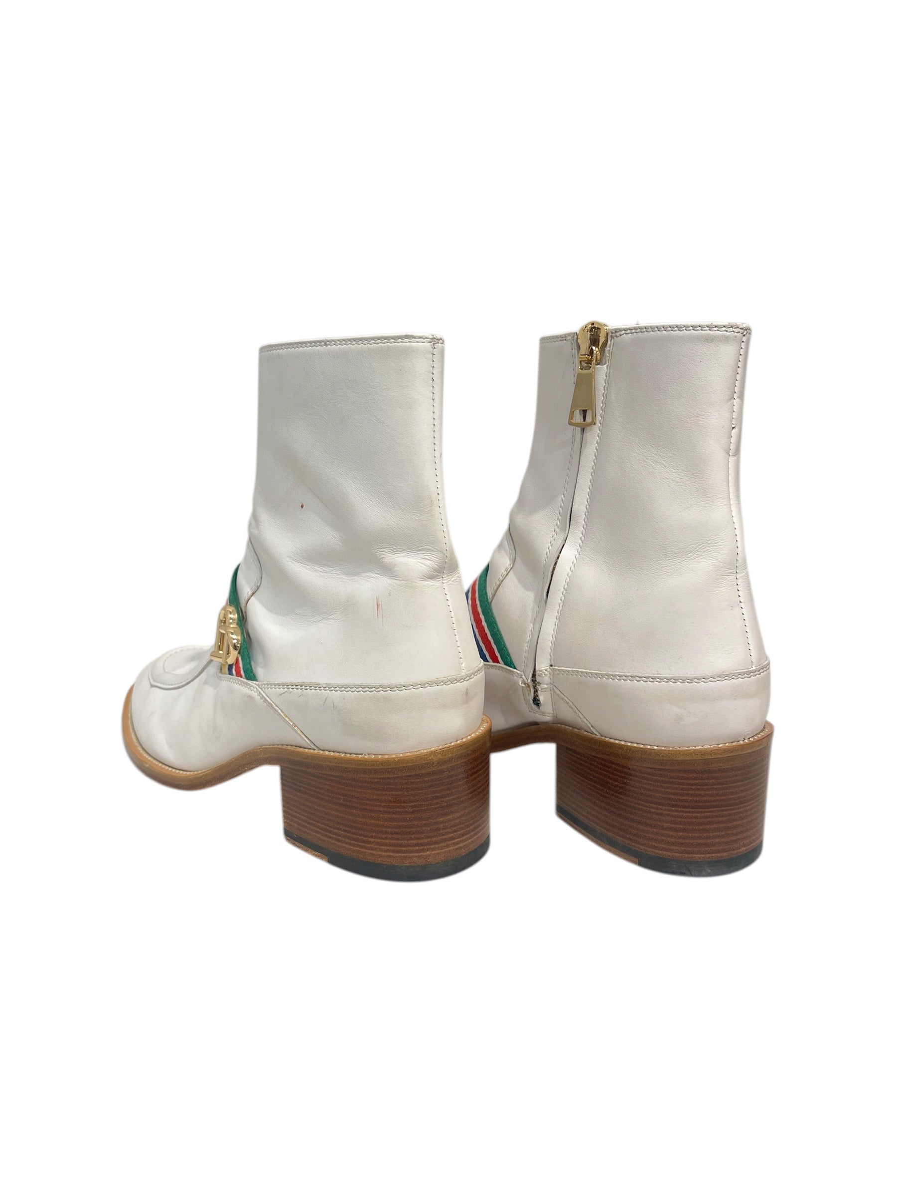 CASABLANCA/Boots/EU 43/Leather/WHT/RUNWAU WHITE BOOT view 2