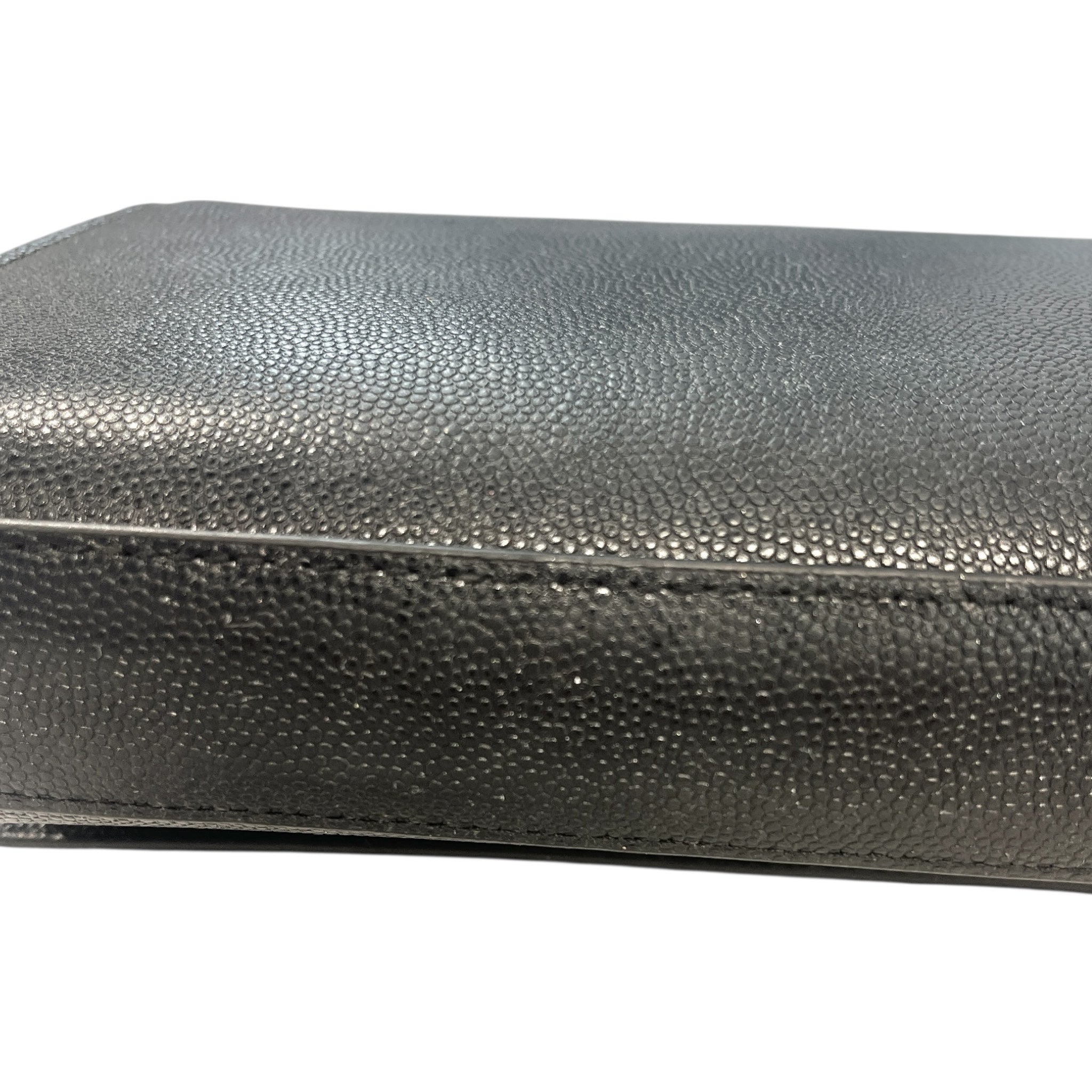YVES SAINT LAURENT/Cross Body Bag/Leather/BLK/ view 9