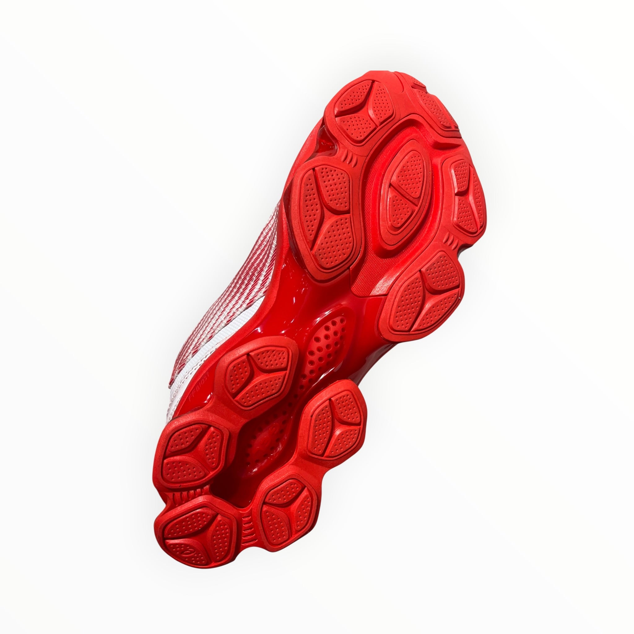 ASICS/Kiko Kostadinov/Low-Sneakers/US 9.5/Graphic/Nylon/RED/GEL-QUANTUM LEVITRACK view 5