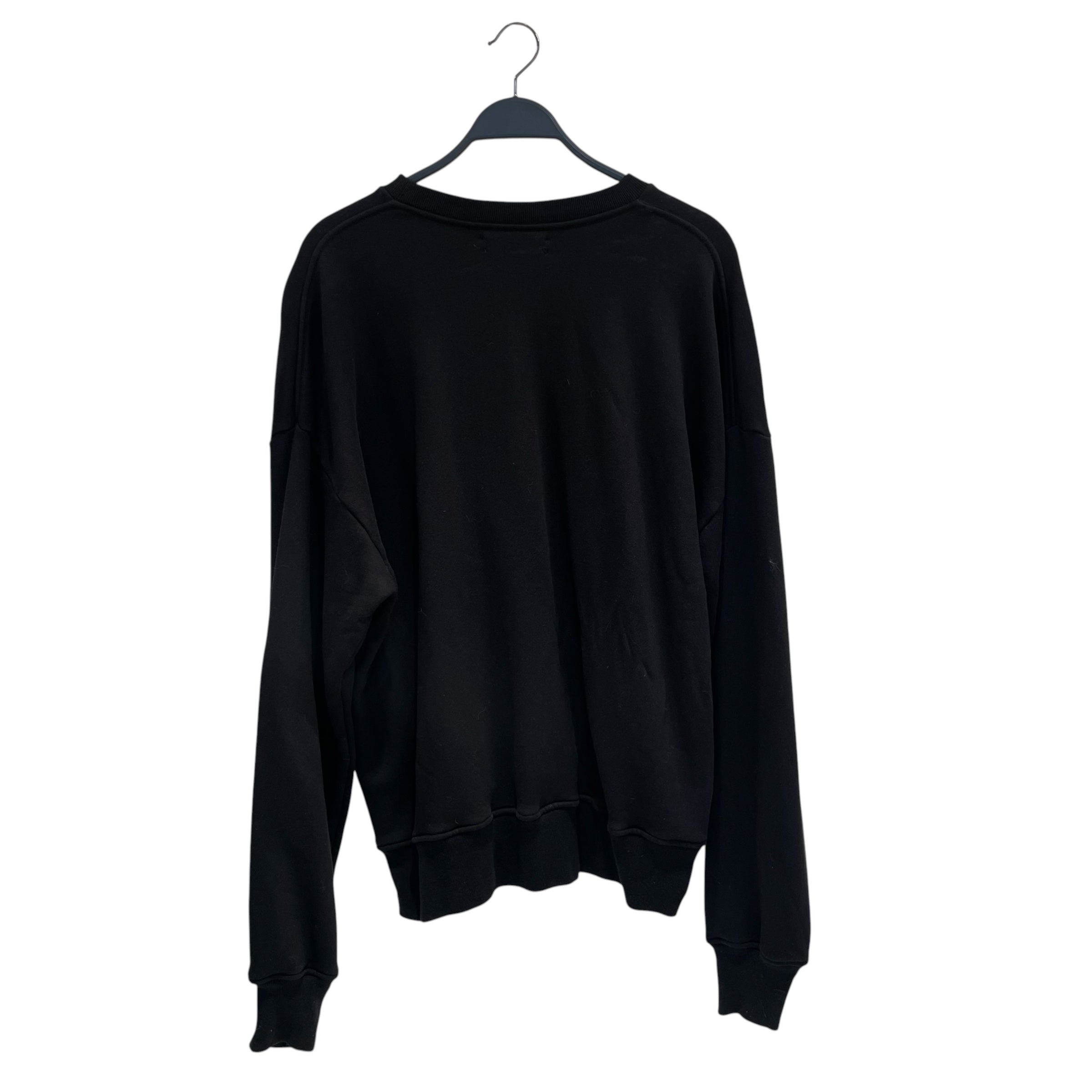 AMIRI/Sweater/S/Cotton/BLK/crane view 2