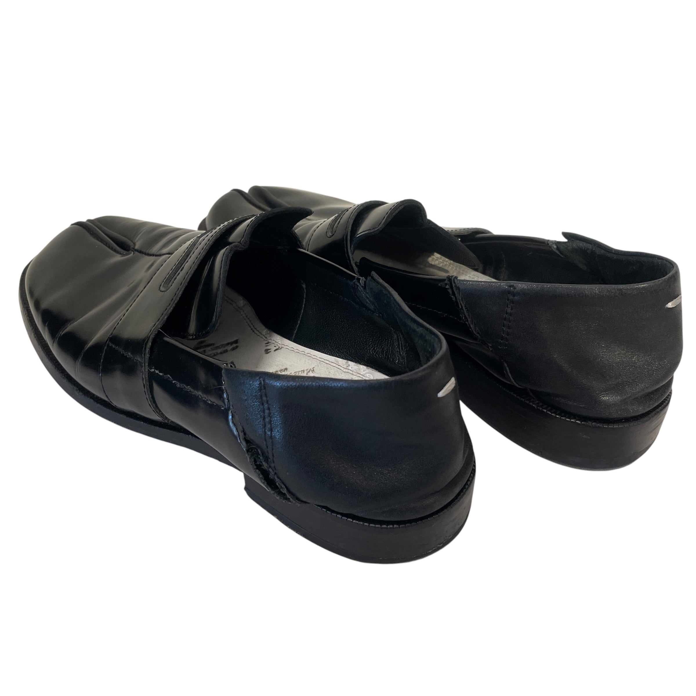 Maison Margiela/Loafers/EU 40/Leather/BLK/TABI LOAFER SLIP ON view 2