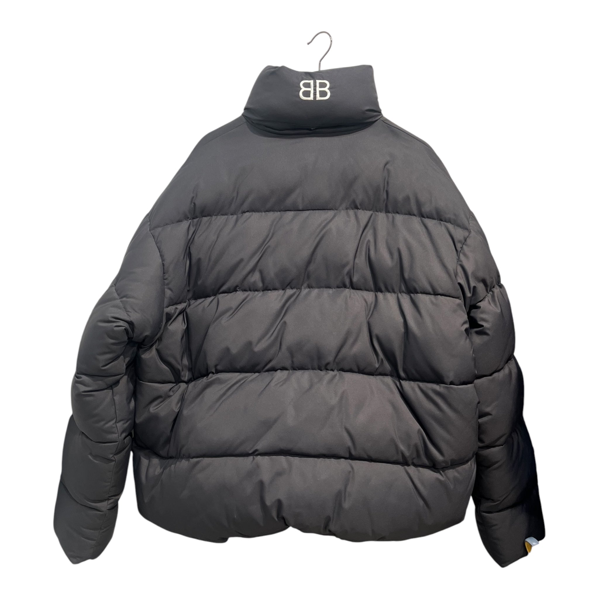 BALENCIAGA/Puffer Jkt/46/Polyester/BLK/BLACK WARDROBE PUFFER view 2