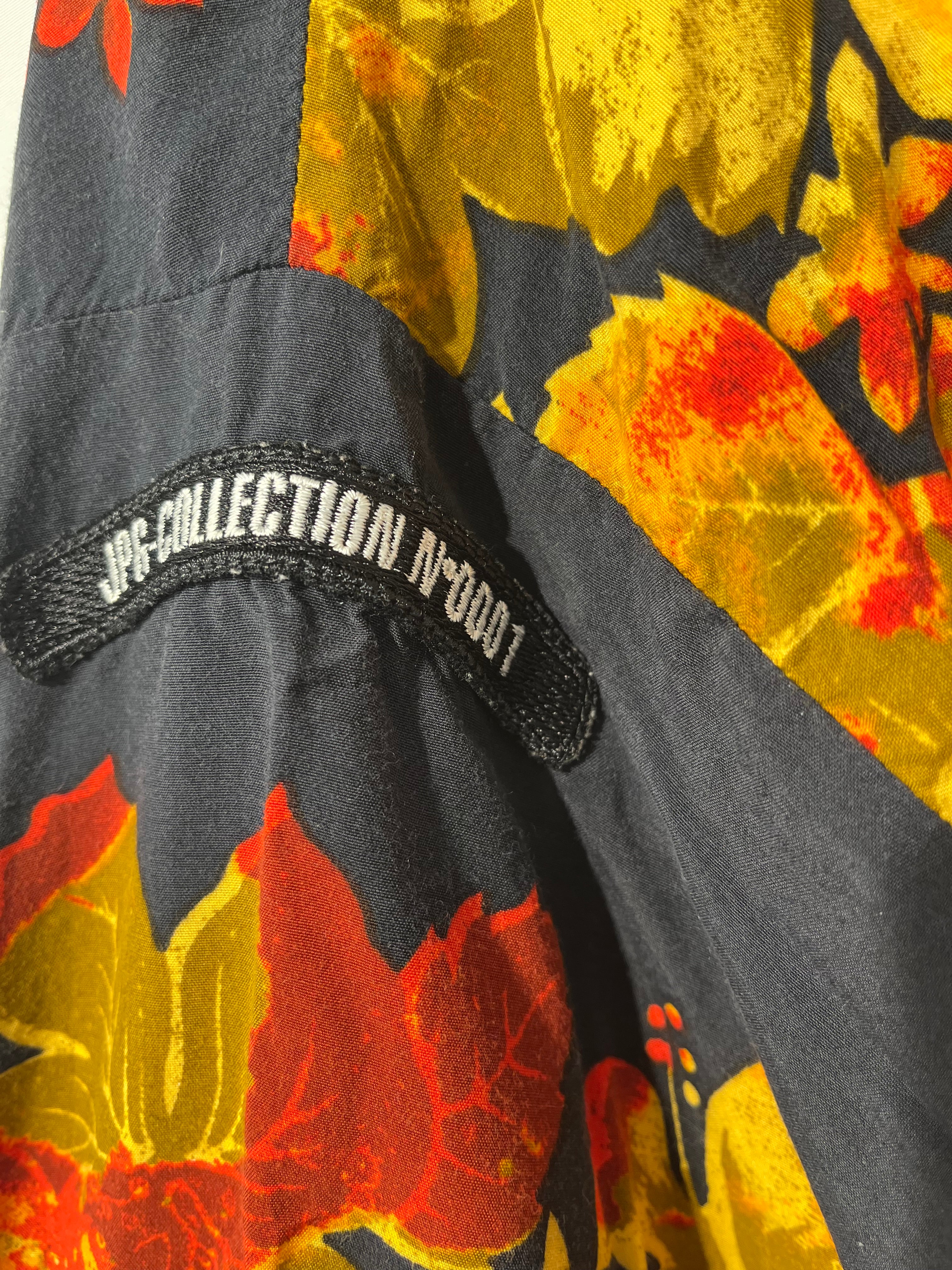 GAULTIER JEAN'S/Blouse/42/Floral Pattern/ORN/KIMONO STYLE TIE CLOSURE view 4