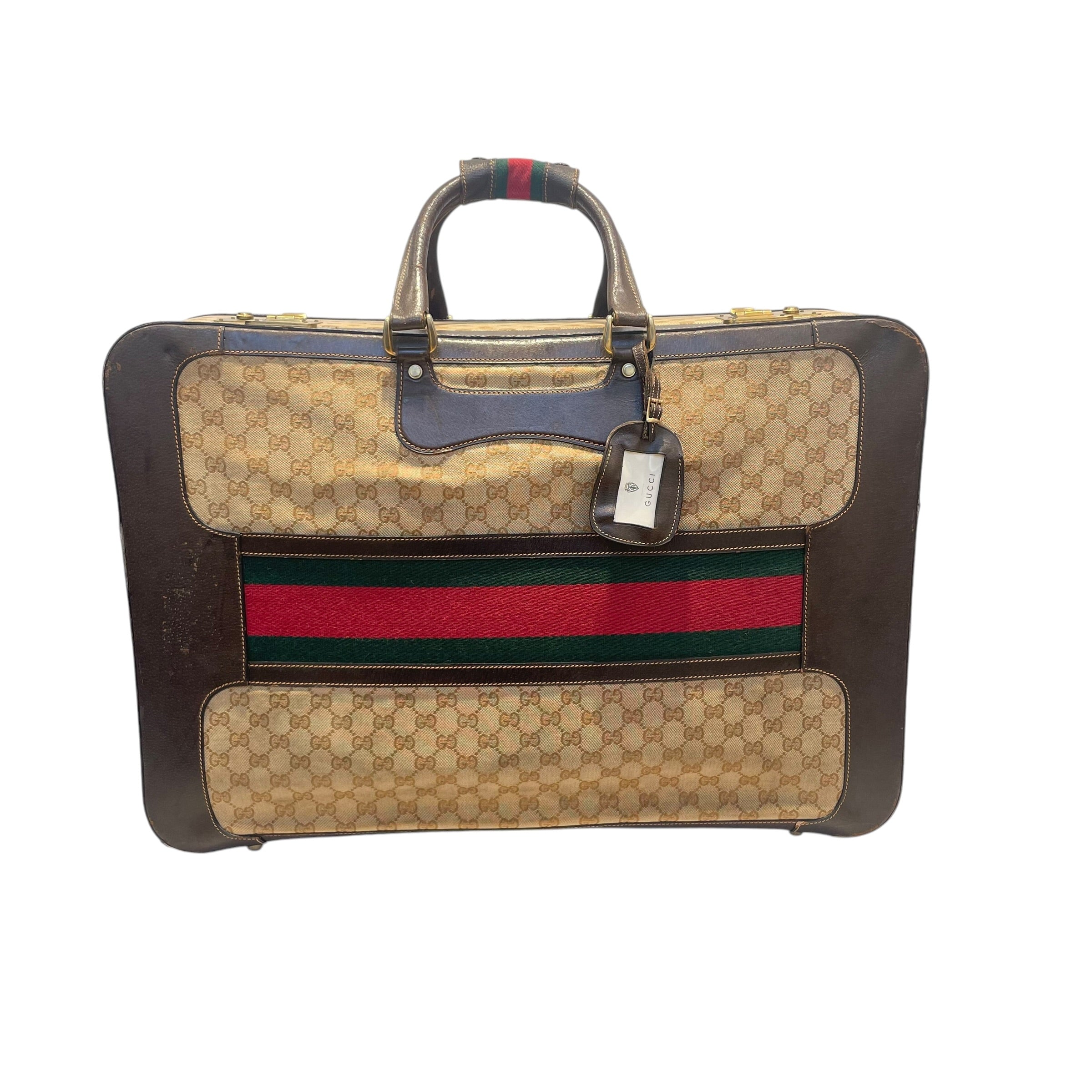 GUCCI/Luggage/Monogram/CML/SUITCASE HOUSE STRIPES view 1