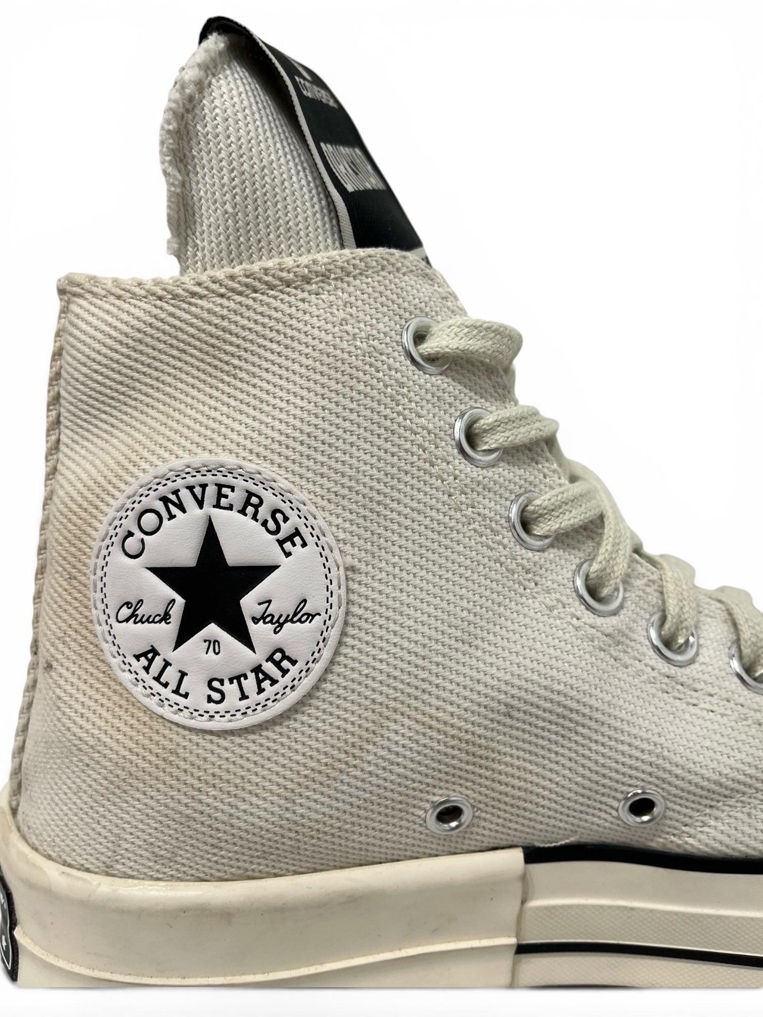 RICK OWENS DRKSHDW/CONVERSE/Hi-Sneakers/US 7/WHT/DRKSTR view 6