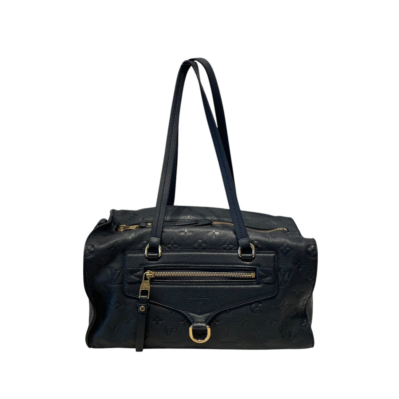 LOUIS VUITTON/Hand Bag/S/Monogram/Leather/BLK/INSPIREE