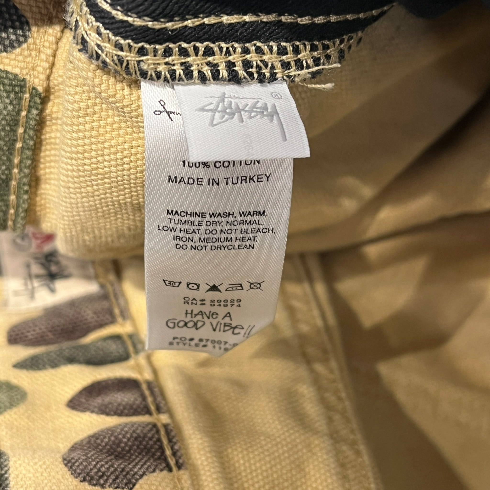 STUSSY/Pants/33/Cotton/GRN/Camouflage/DOUBLE KNEE view 4