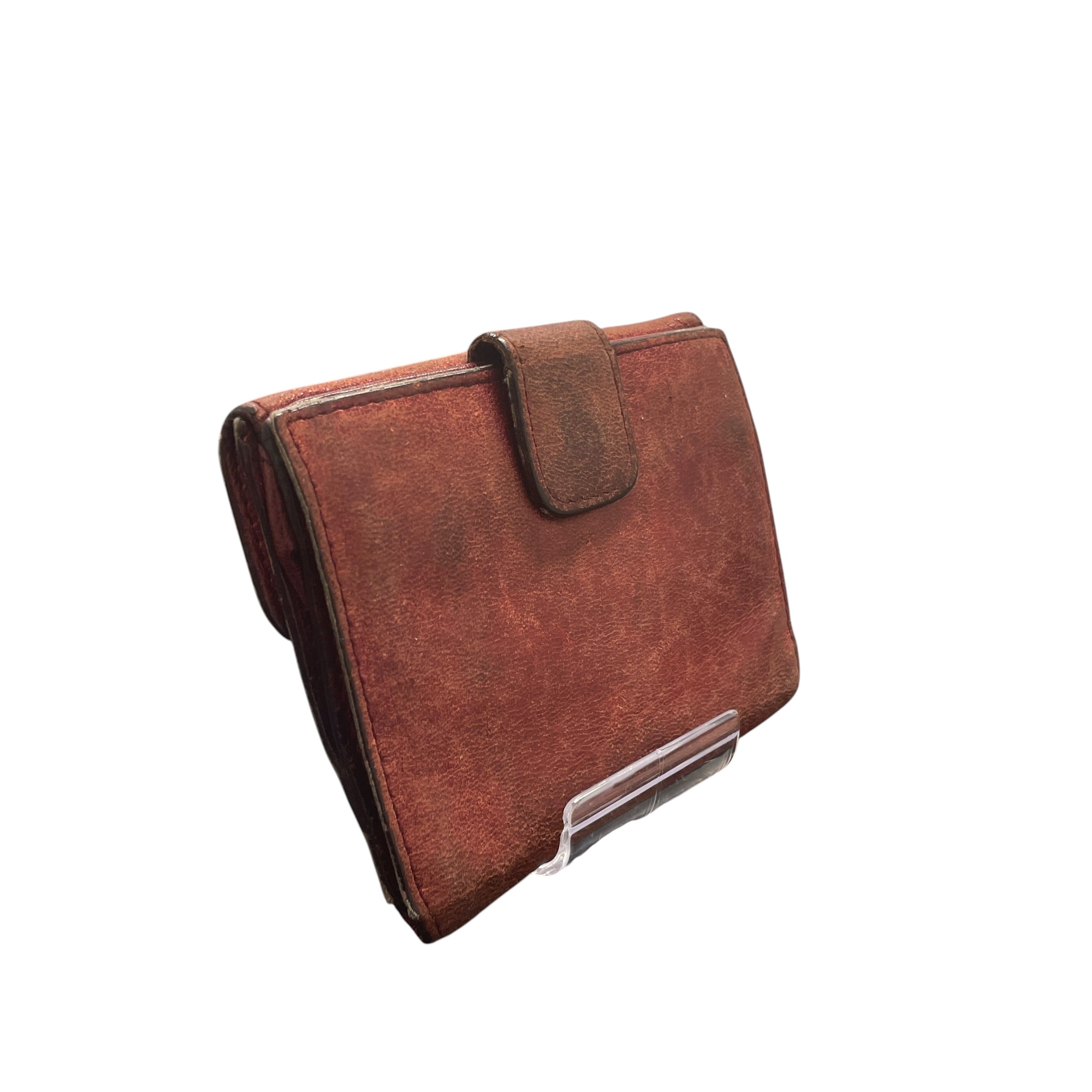PRADA/Wallet/Faux Leather/RED/ view 2