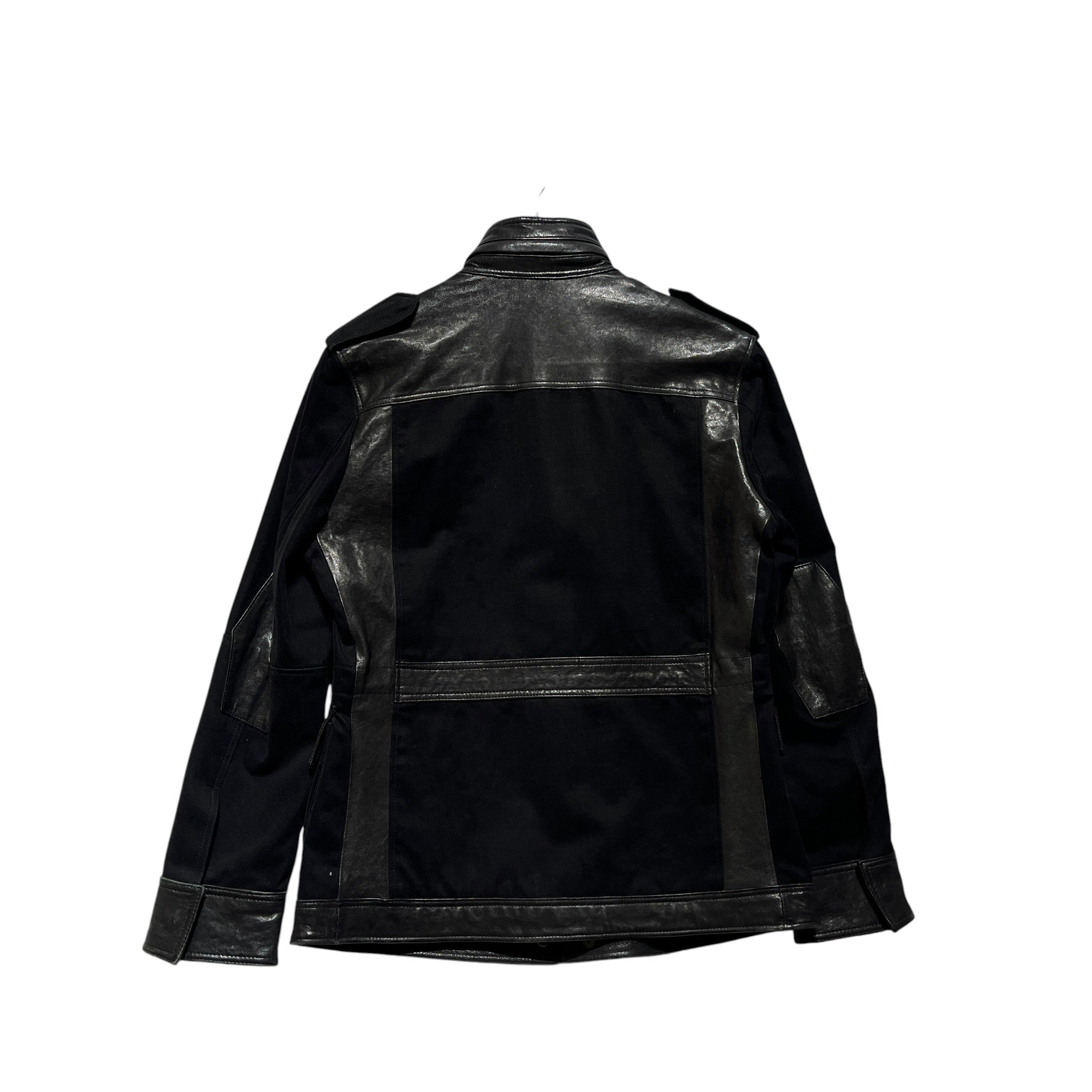 COMME CA MEN/Leather Jkt/M/Leather/BLK/ view 3