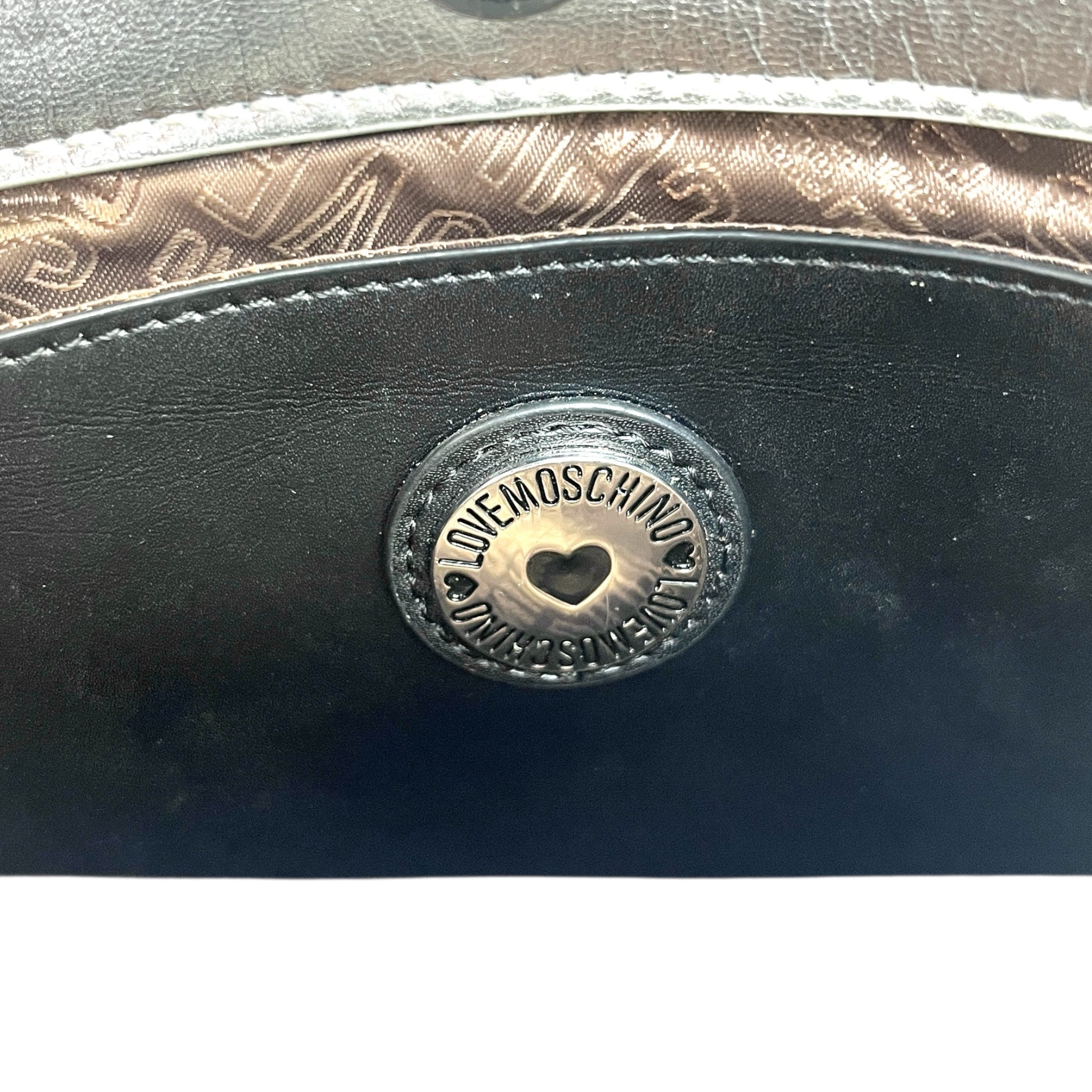 LOVE MOSCHINO/Hand Bag/SLV/HEART SHAPPED BAG view 4