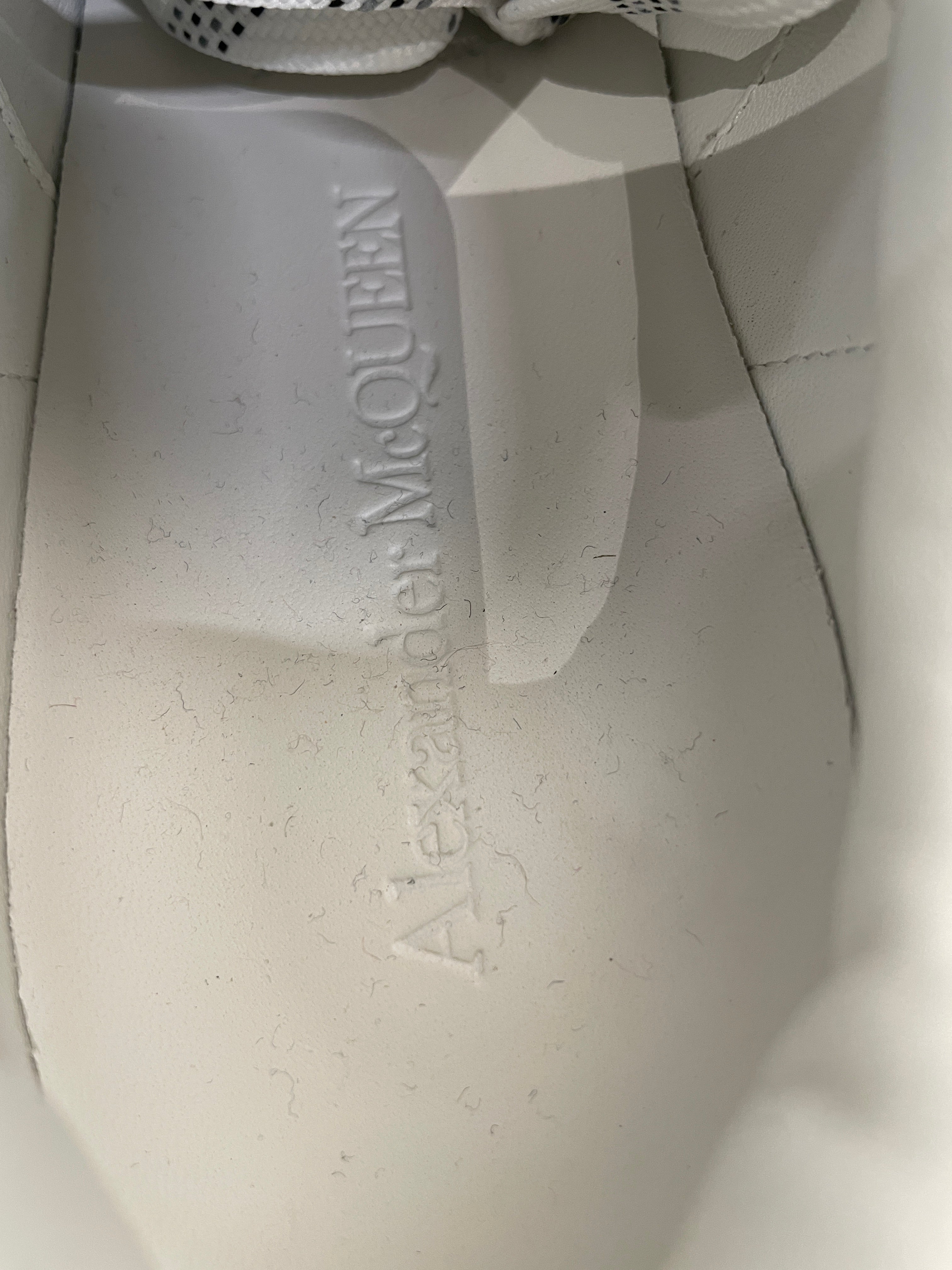 Alexander McQueen/Low-Sneakers/EU 38/Acrylic/WHT/ view 3