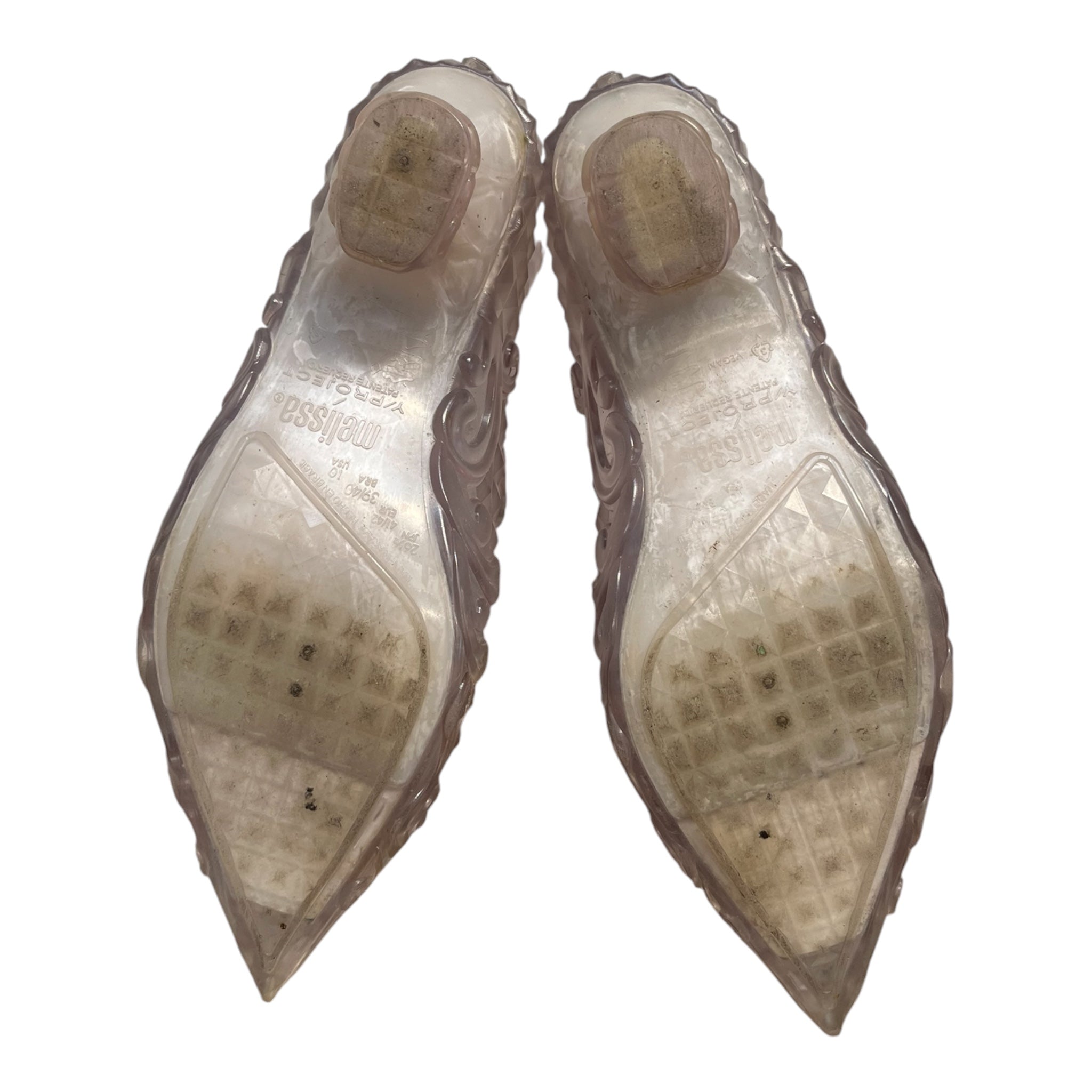 melissa/Y/PROJECT/Western Boots/US 10/CLR/COURT JELLY POINTED TOE view 7