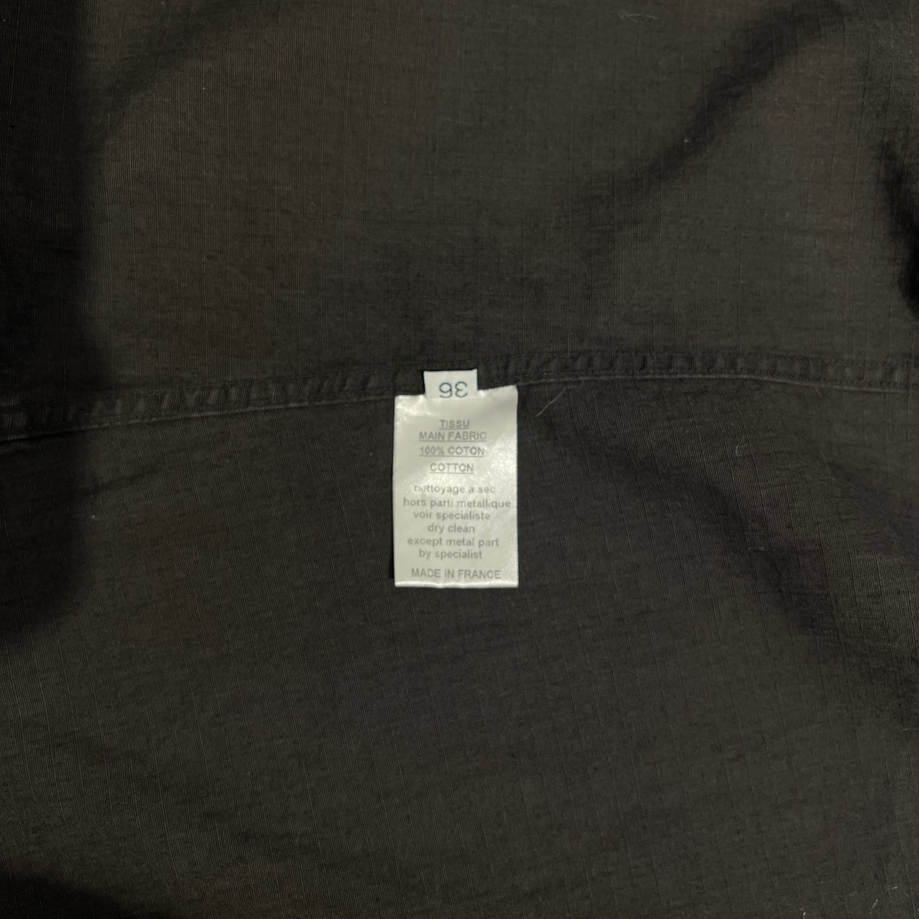 BALMAIN/LS Shirt/36/Cotton/GRY/B SHOULDER PATCH, EAGLE SLVR view 5