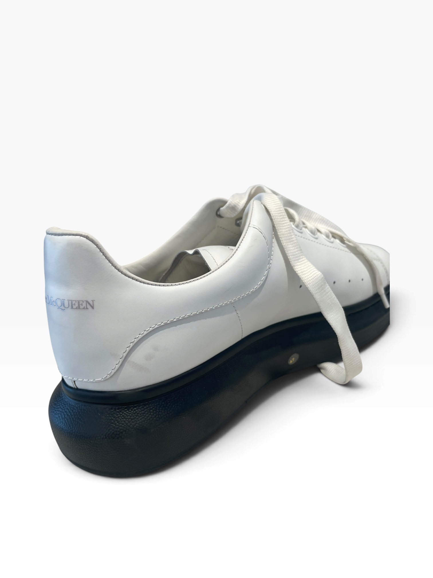 Alexander McQueen/Low-Sneakers/EU 47/Leather/WHT/Oversized Sneakers view 6