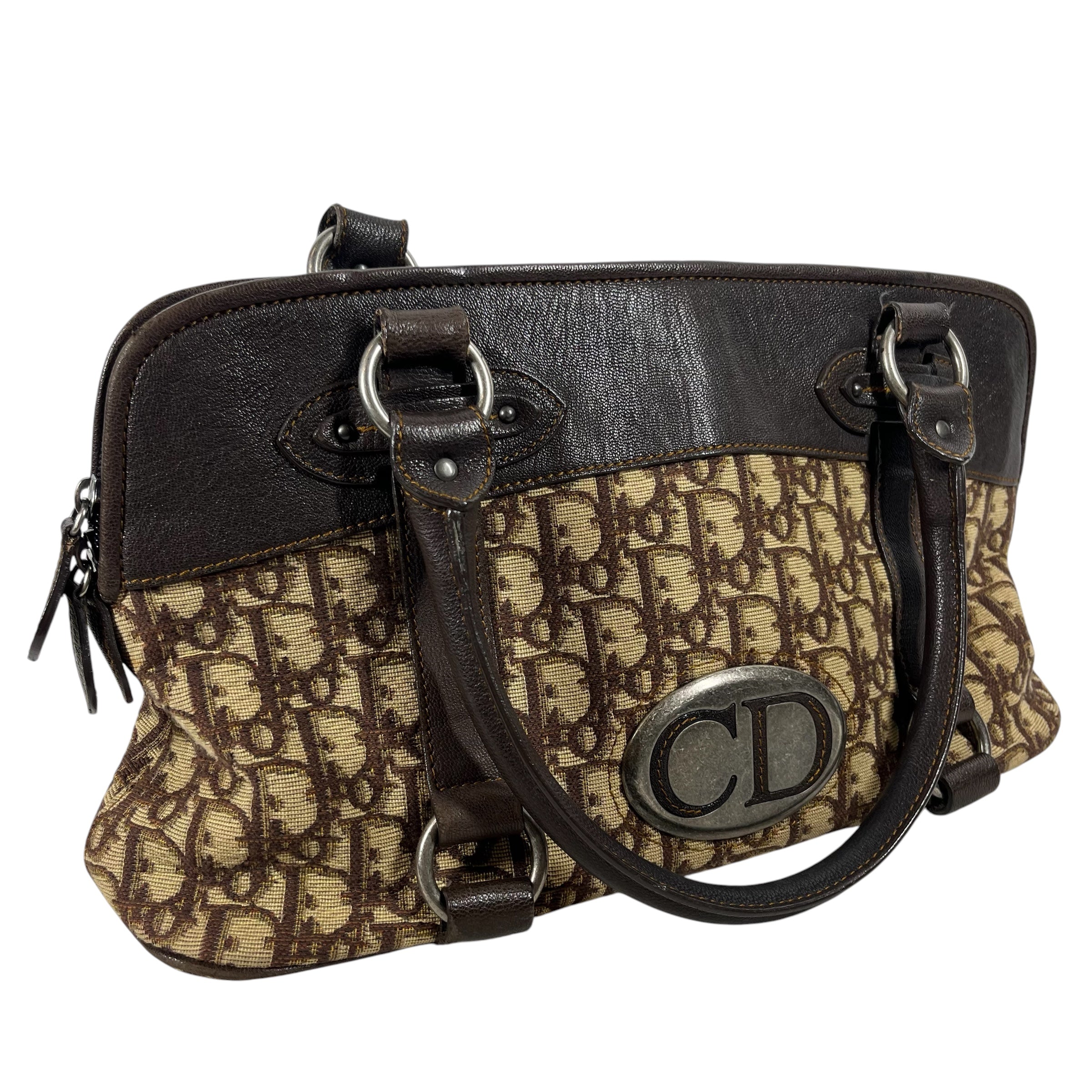 Christian Dior/Hand Bag/Monogram/Cotton/BRW/DIORISSIMO view 6