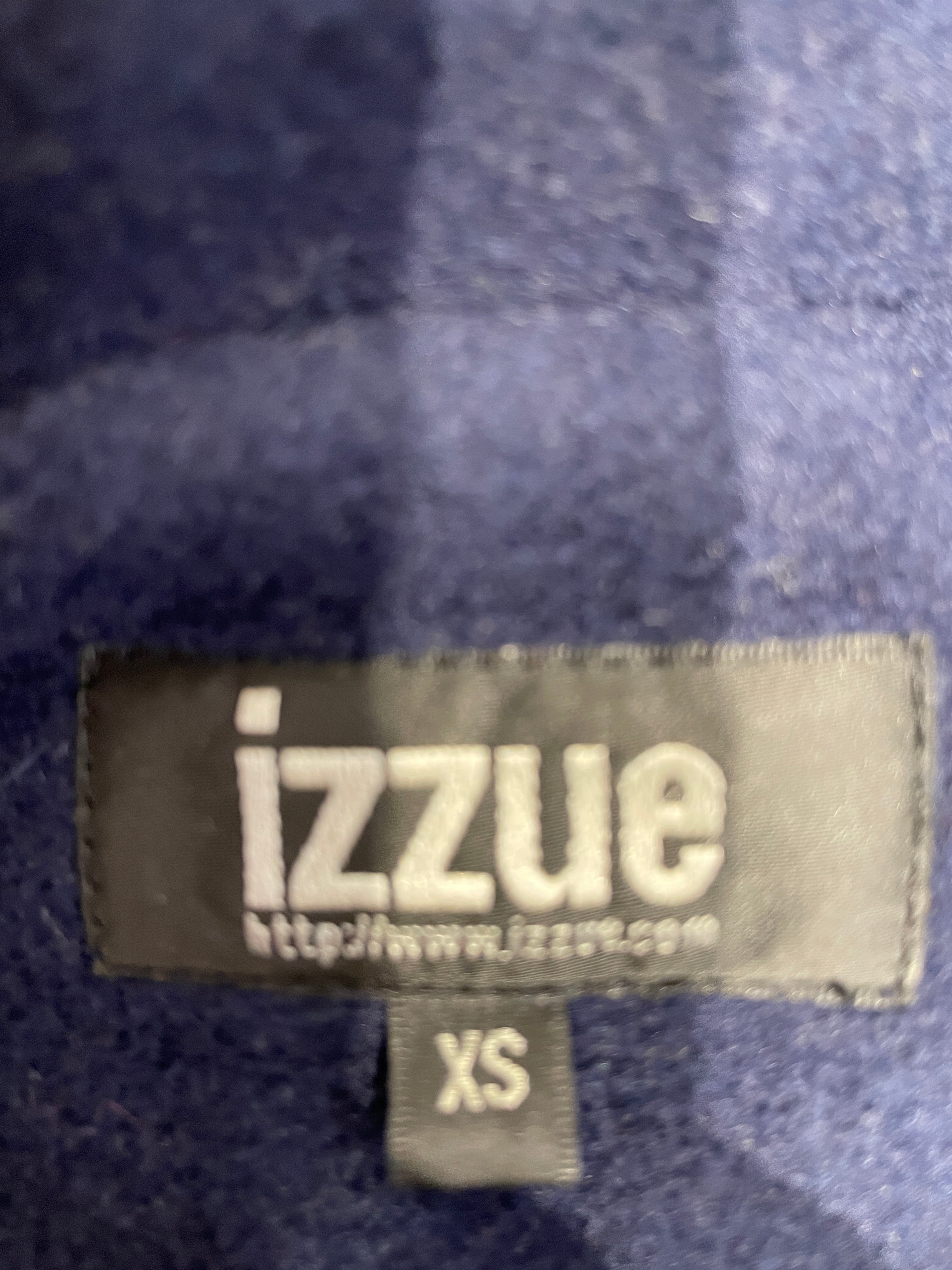izzue/Jacket/XS/Polyester/NVY/Button hood view 3