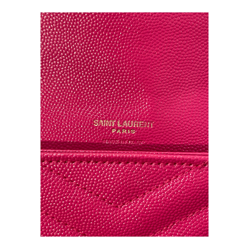 YVES SAINT LAURENT/Hand Bag/M/Leather/PNK/2018 GRAIN DE POUDRE