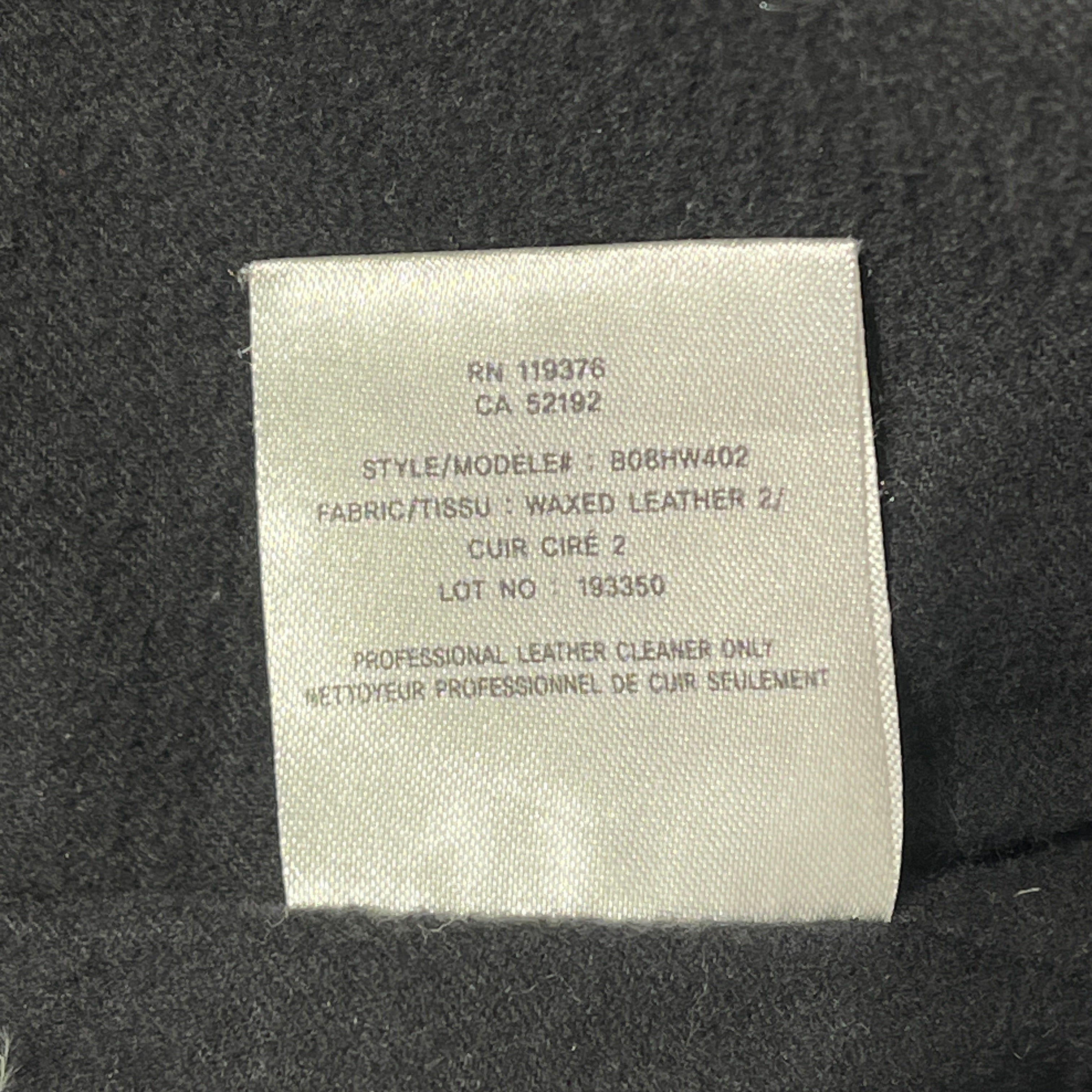 Helmut Lang/Quilted Jkt/S/Leather/BLK/quilted moto jkt view 10