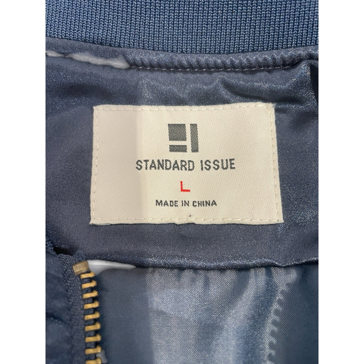 Standard Issue/Souvenir Jkt/L/Nylon/BLU/Tigers and Bonsai Patch view 3