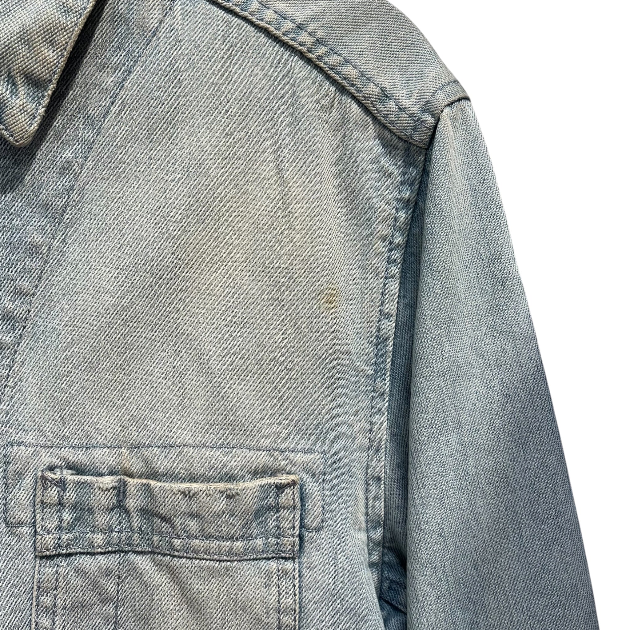 Acne Studios/Denim Jkt/52/Cotton/BLU/LIGHT BLUE CHORE DENIM JACKET view 4