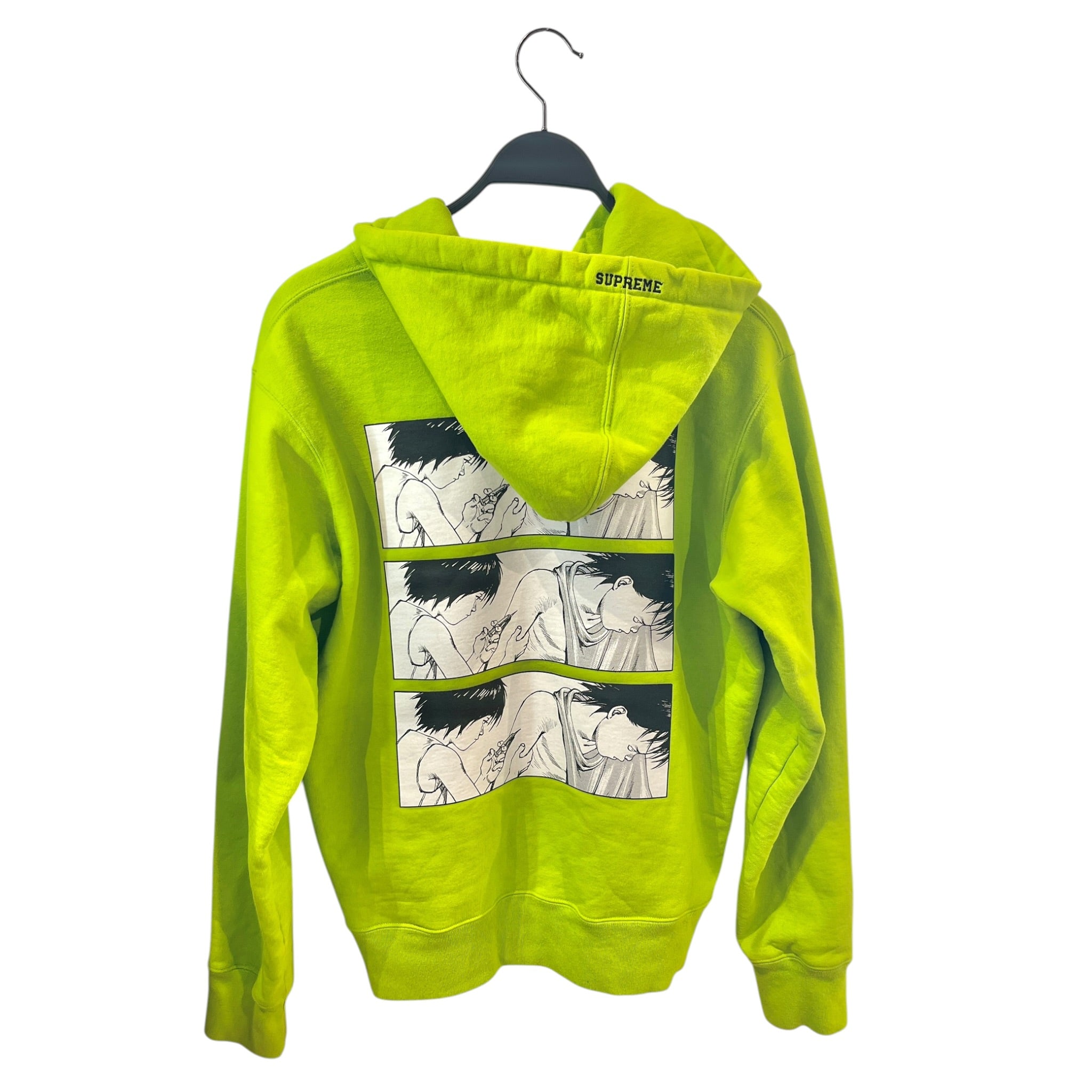 Supreme/Zip Up Hoodie/M/Graphic/Cotton/GRN/Oversize/ARIKA view 2