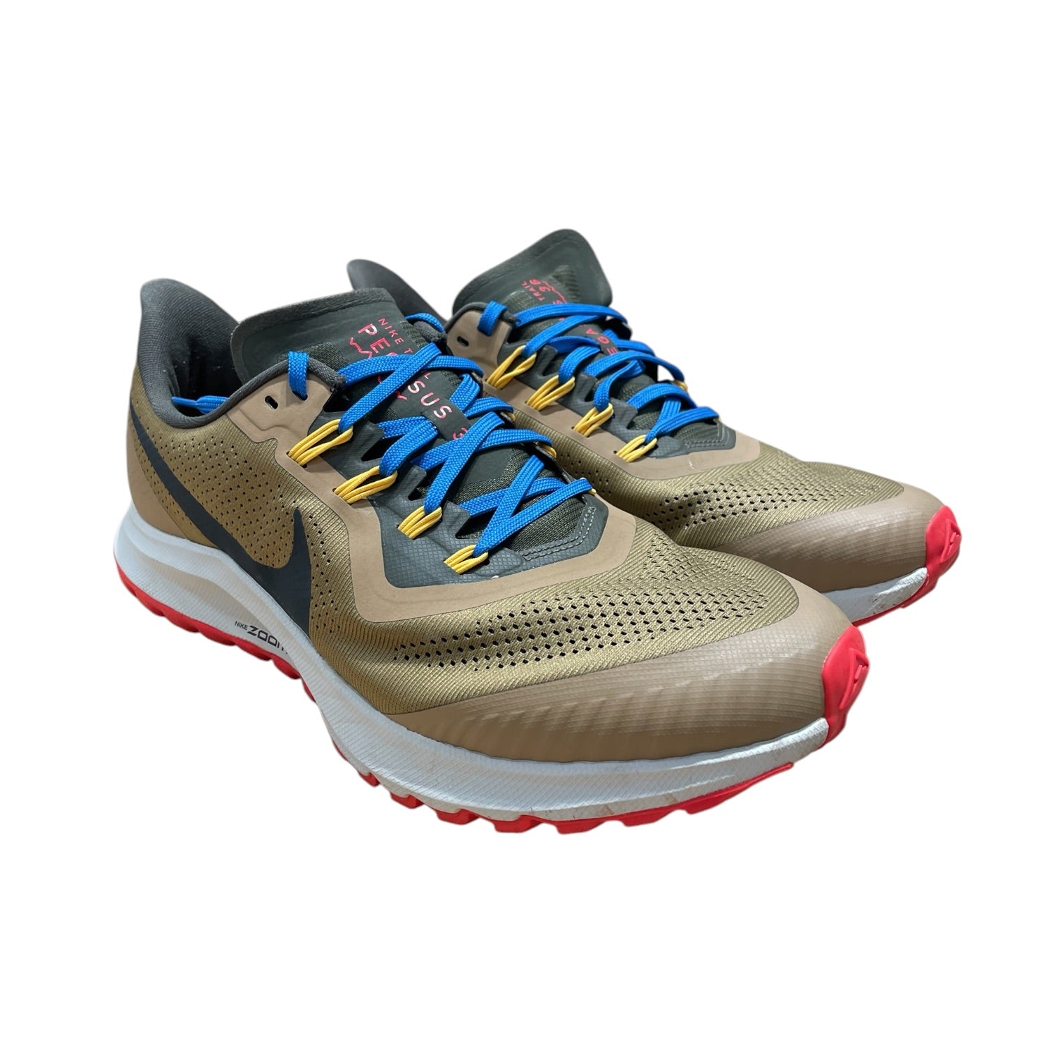 NIKE/AIR ZOOM PEGASUS 36 TRAIL/Low-Sneakers/US 10/Nylon/GRN/AR5677-200
