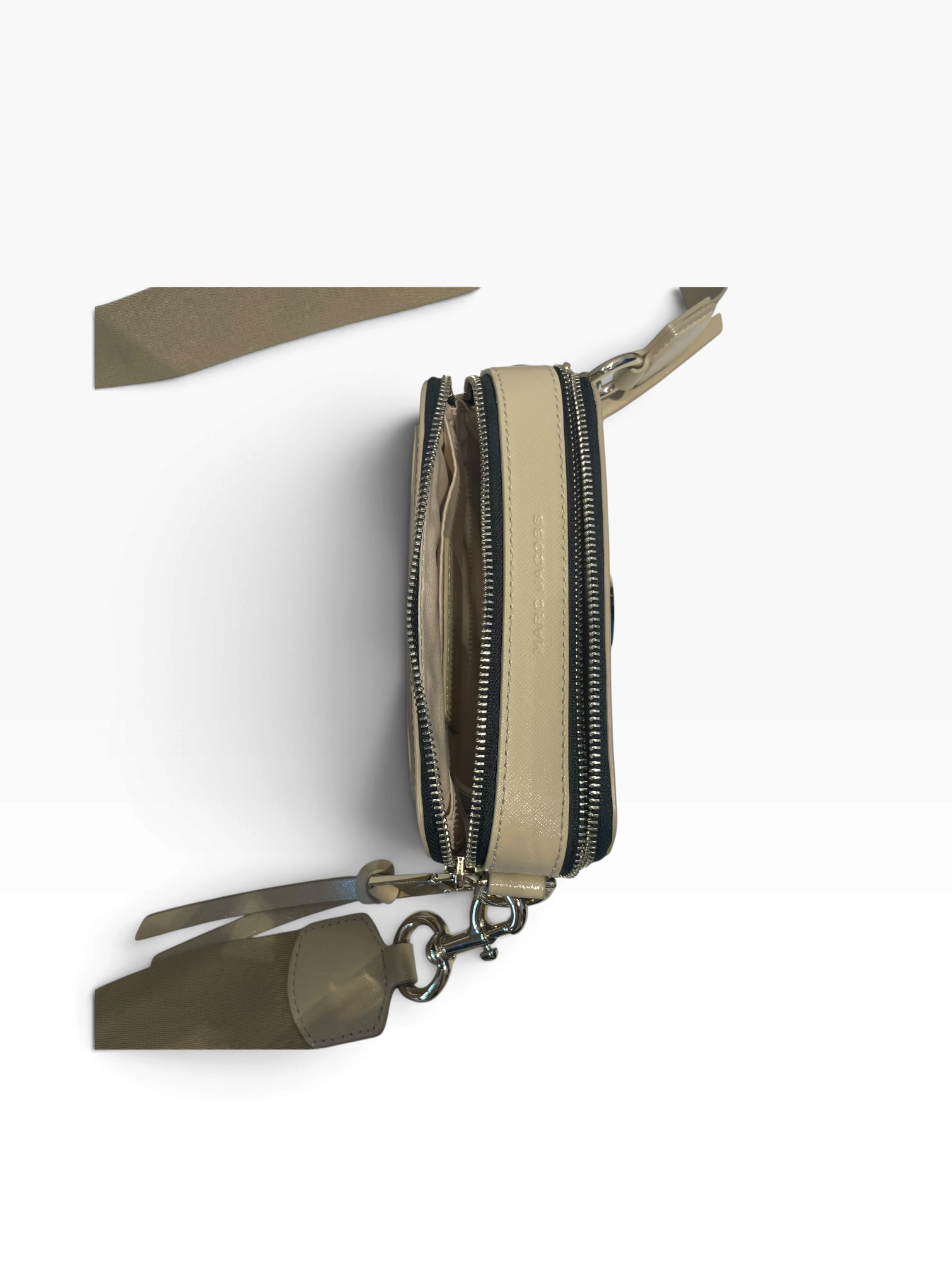 MARC BY MARC JACOBS/Cross Body Bag/Leather/BEG/Snapshot Logo Crossbody view 6