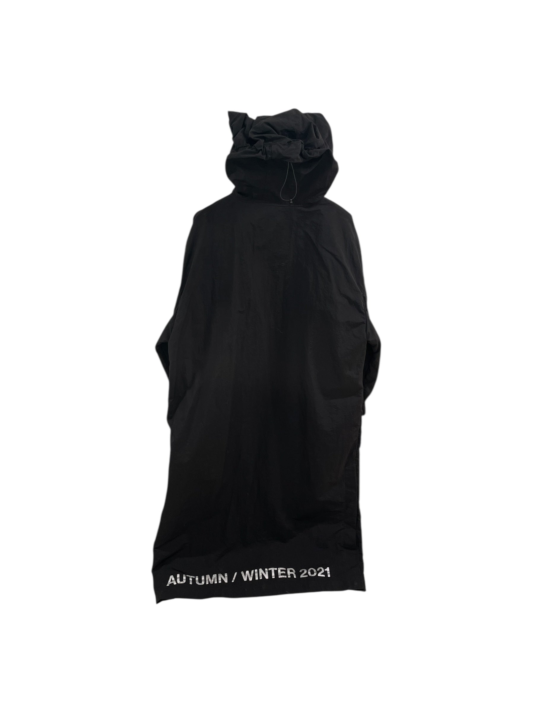 A-COLD-WALL/Trench Coat/L/Acrylic/BLK/A COLD WALL BLK TRENCH COAT view 2