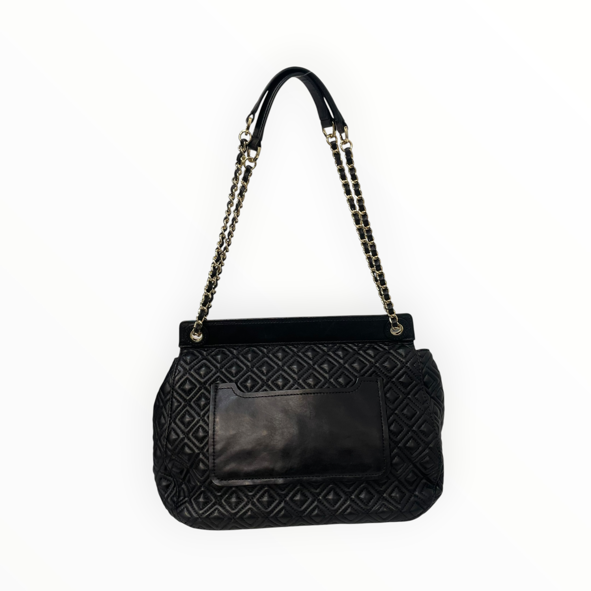 TORY BURCH/Cross Body Bag/All Over Print/Leather/BLK/ view 2