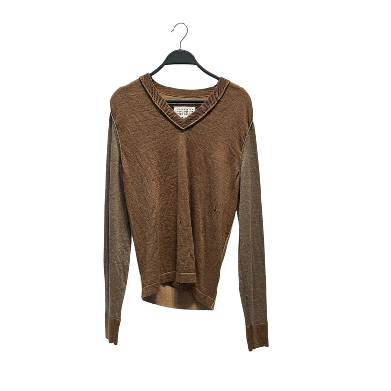 Maison Margiela/Sweater/S/Cotton/CML/two tone