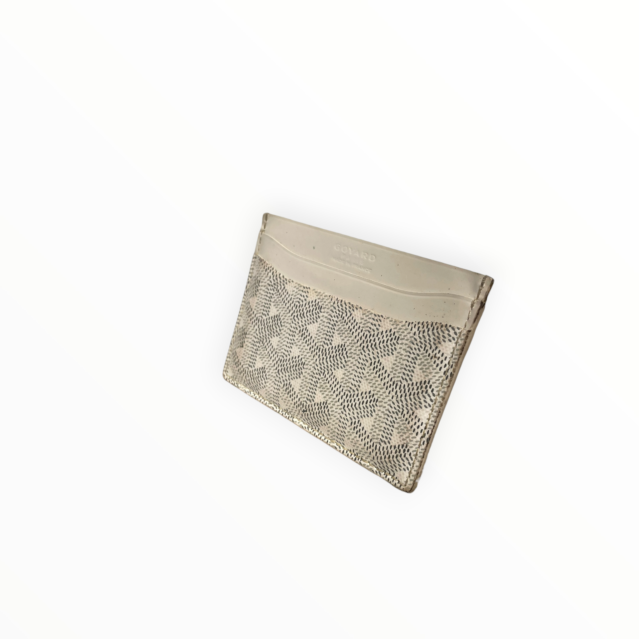 GOYARD/Wallet/Monogram/Leather/WHT/M's/CLASSIC CARDHOLDER view 1