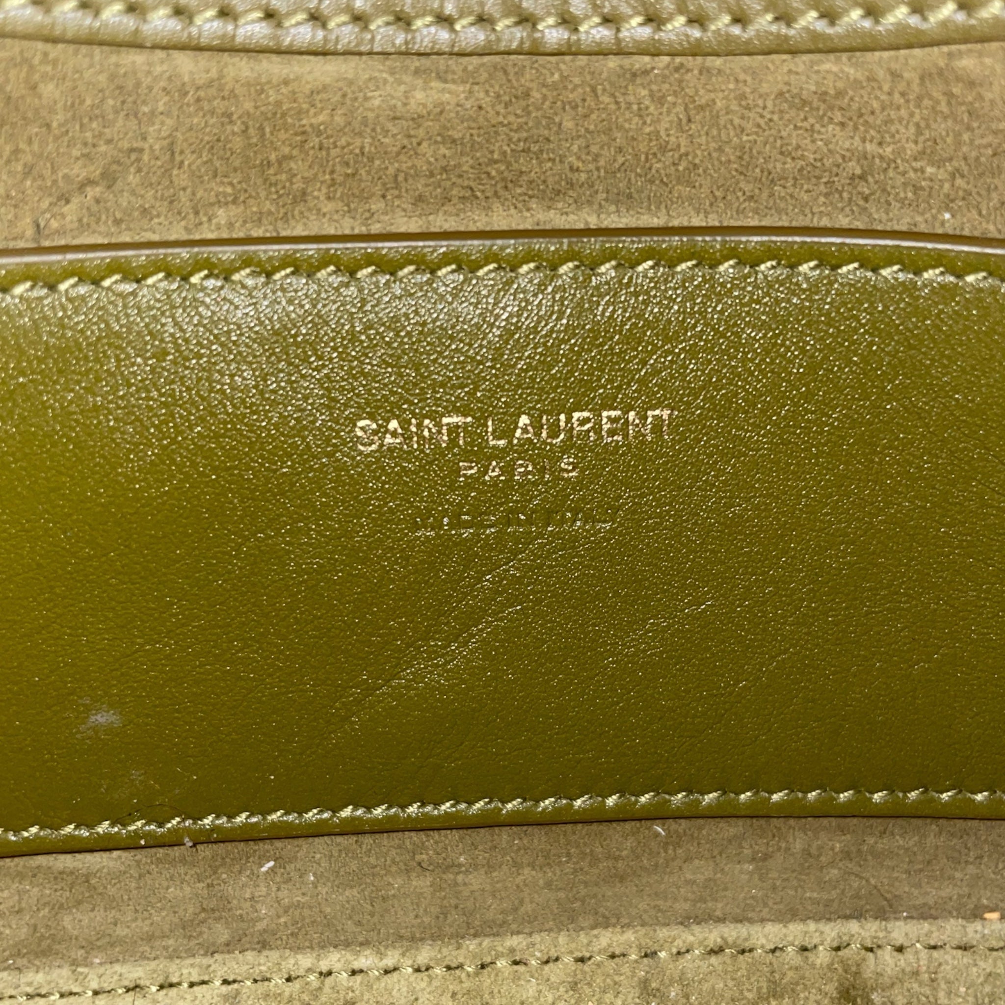 YVES SAINT LAURENT/Hand Bag/Leather/KHK/X8V4RVW view 5