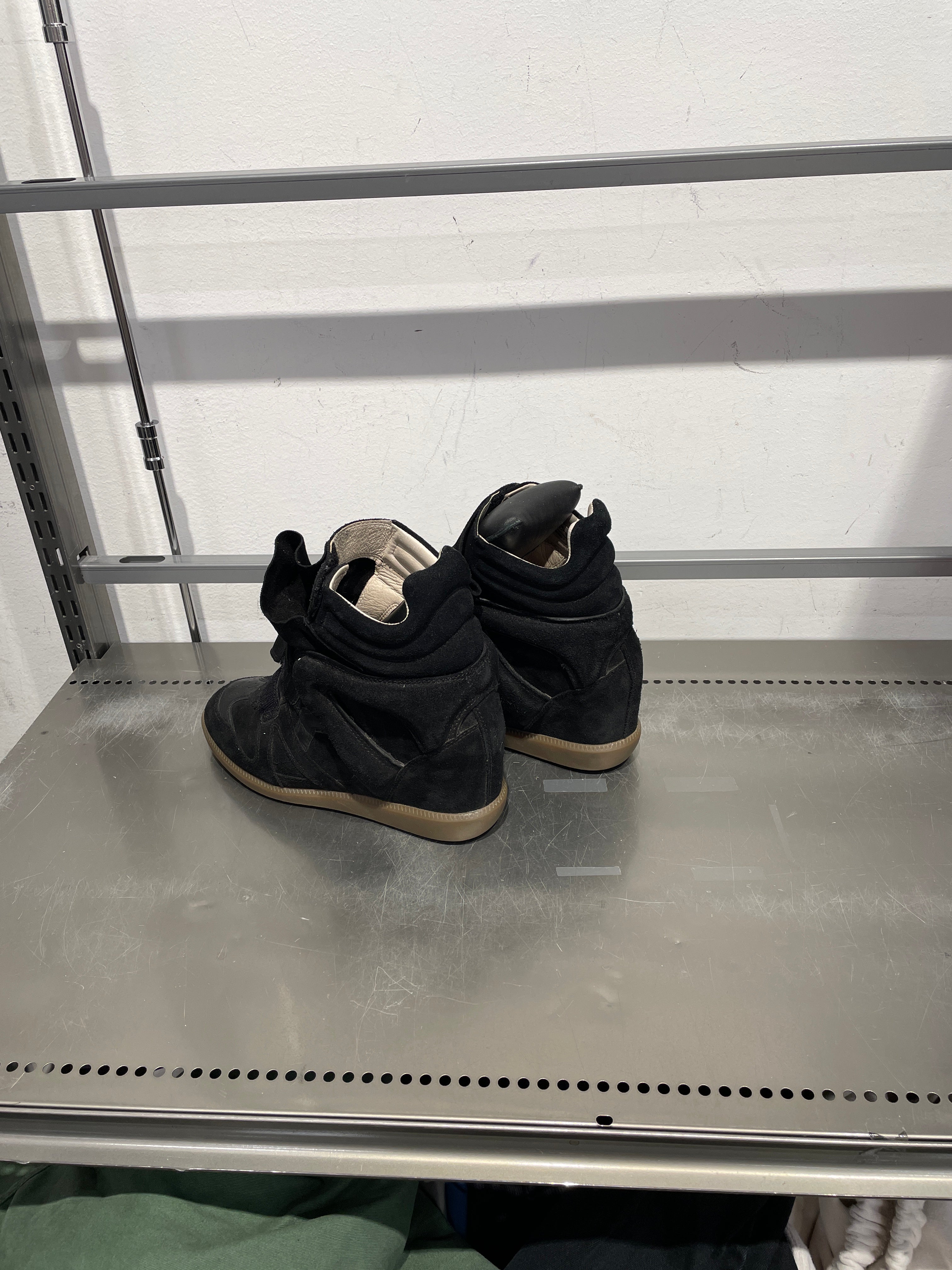 ISABEL MARANT/Hi-Sneakers/EU 40/BLK/Ankle Strap/Basket sneaker view 2