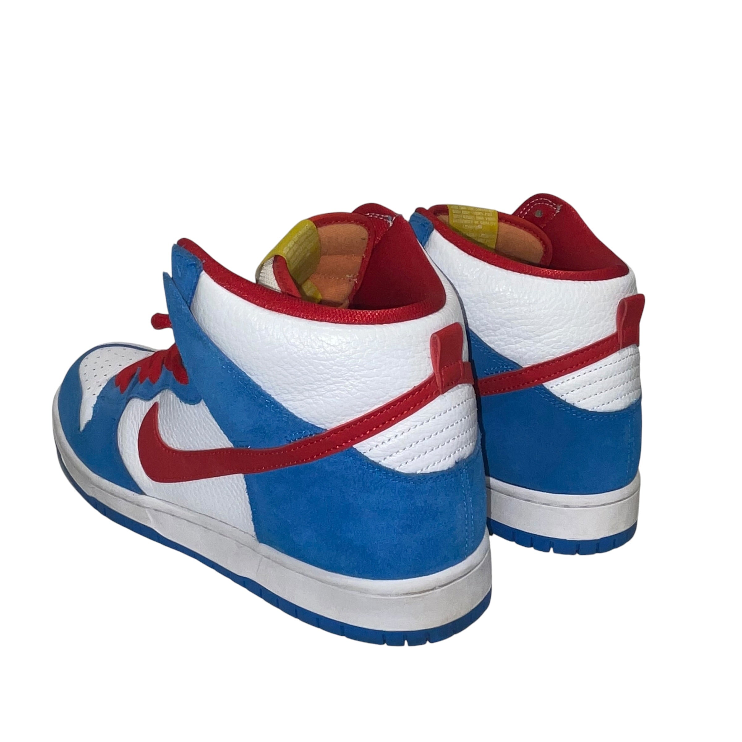NIKE/Hi-Sneakers/US 13/Leather/BLU/Doraemon view 2