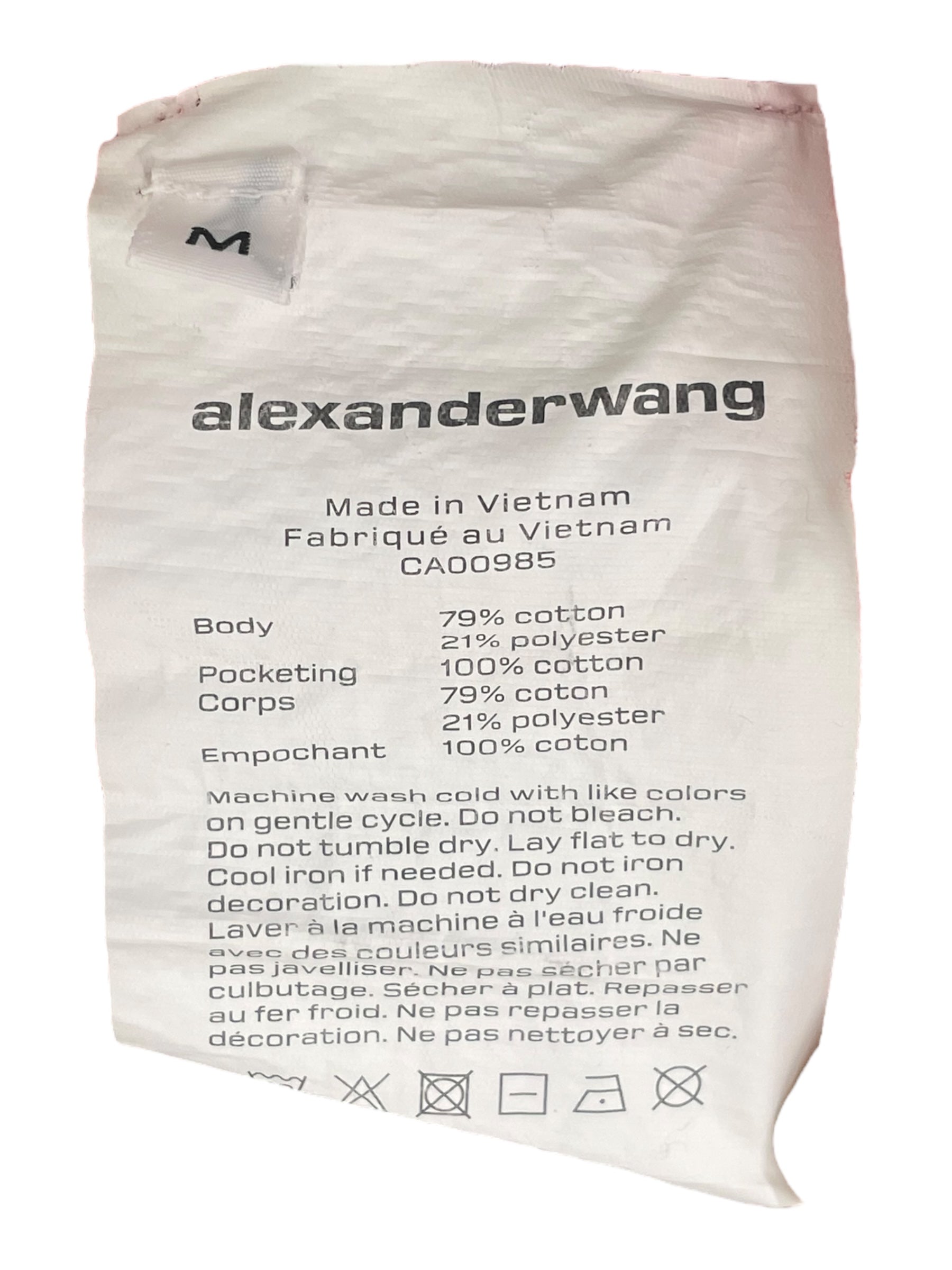 Alexander Wang/Shorts/M/Cotton/RED/ view 4