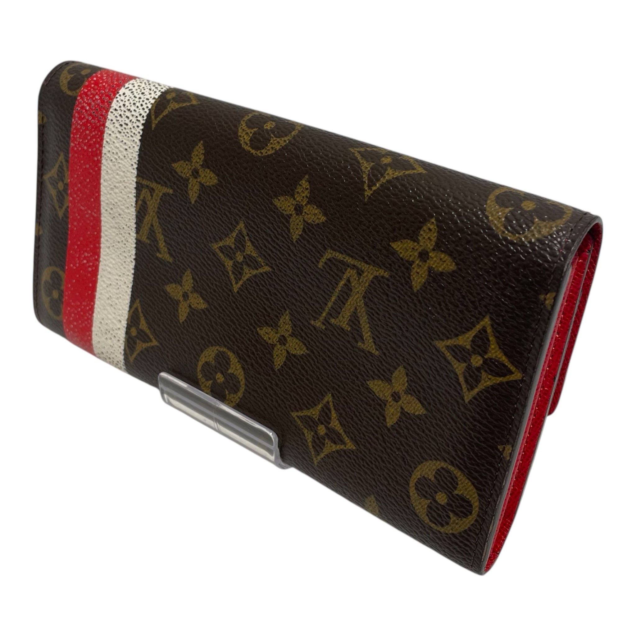 LOUIS VUITTON/Long Wallet/Monogram/Leather/BRW/CT1006 view 2