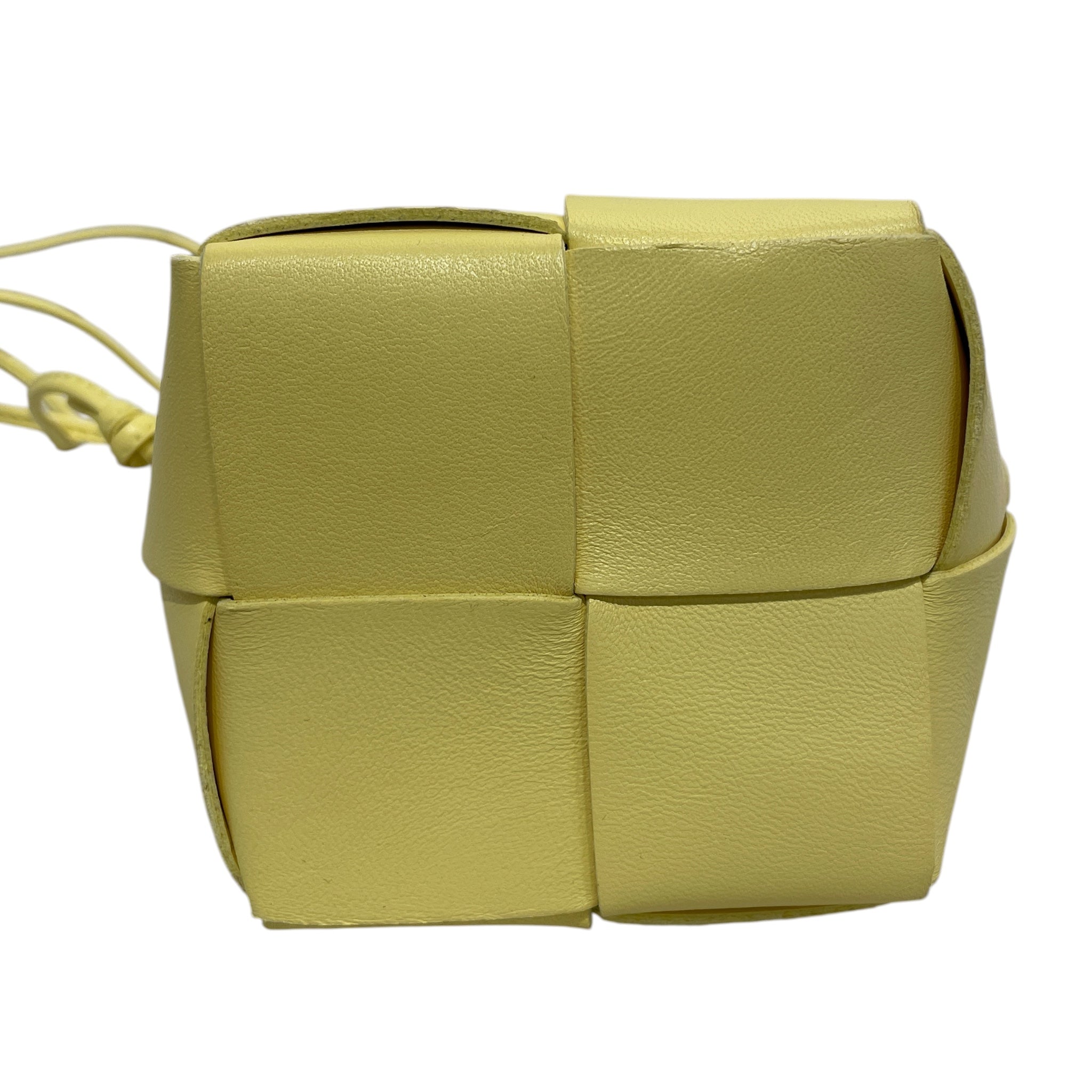 BOTTEGA VENETA/Pouch/Leather/YEL/INTRECCIATO VENETA view 3
