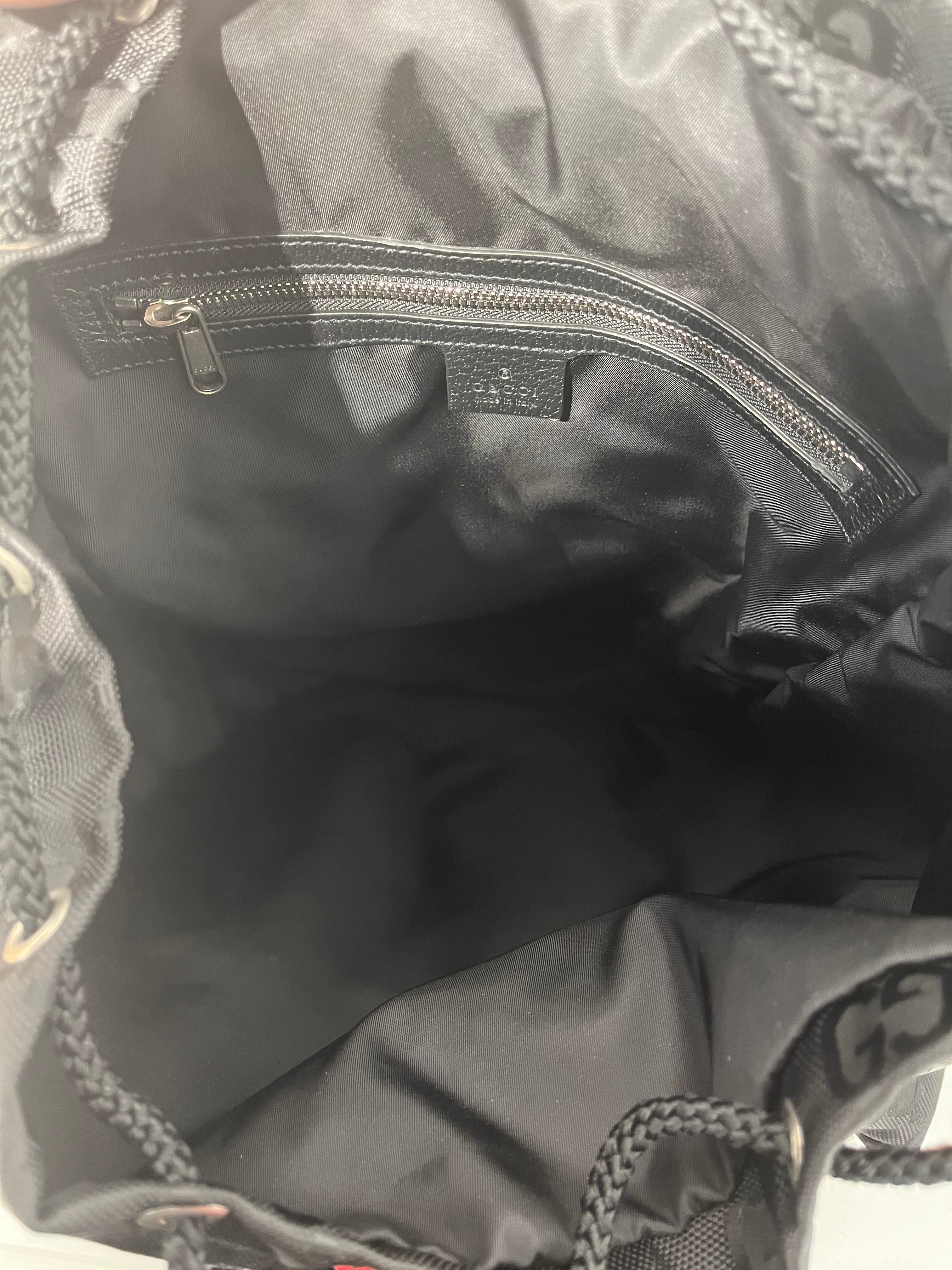 GUCCI/Bag/Monogram/Nylon/BLK/GUCCI CANVAS OFF THE GRID view 9