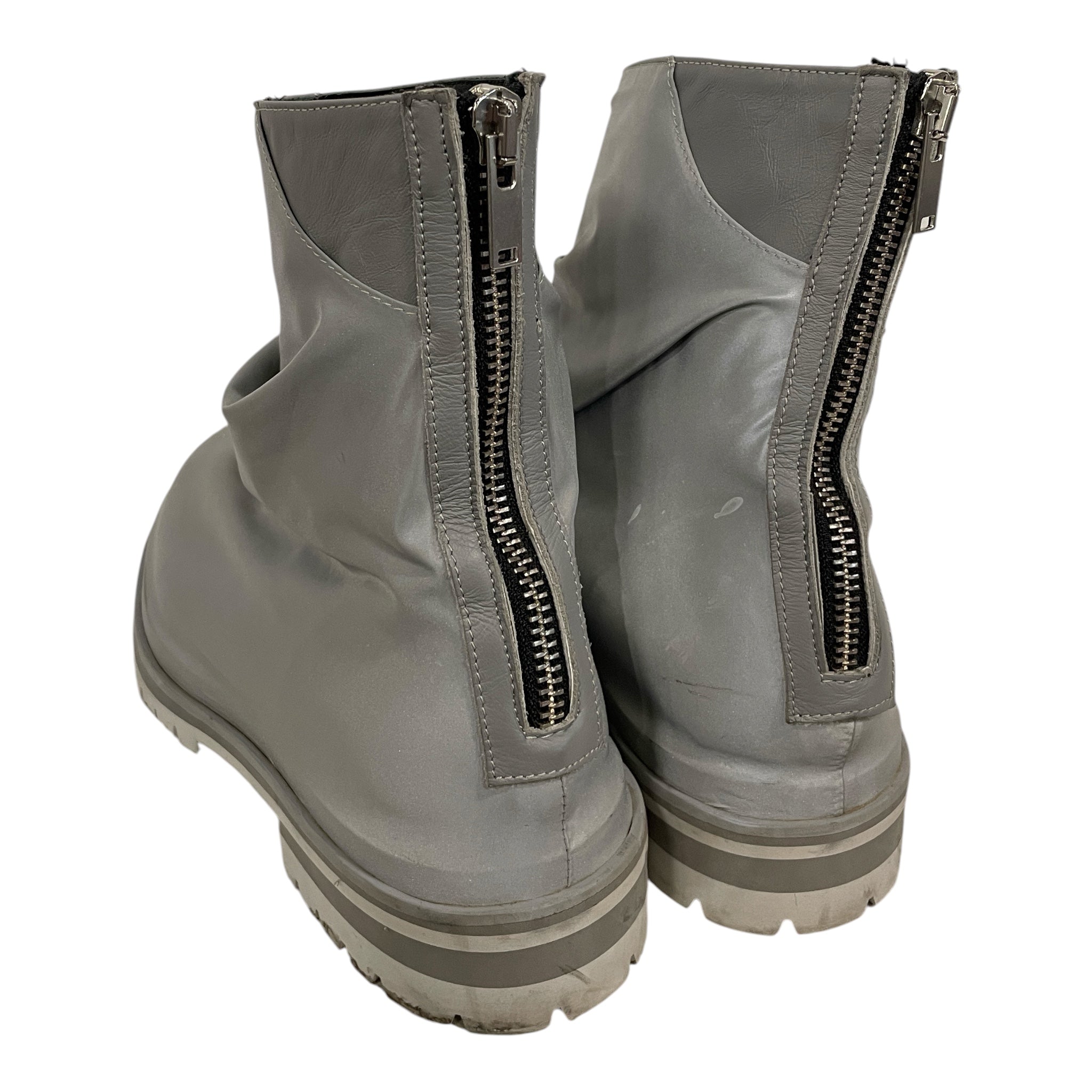424(FourTwoFour)/Rain Boots/US 13/Cotton/SLV/reflective view 2