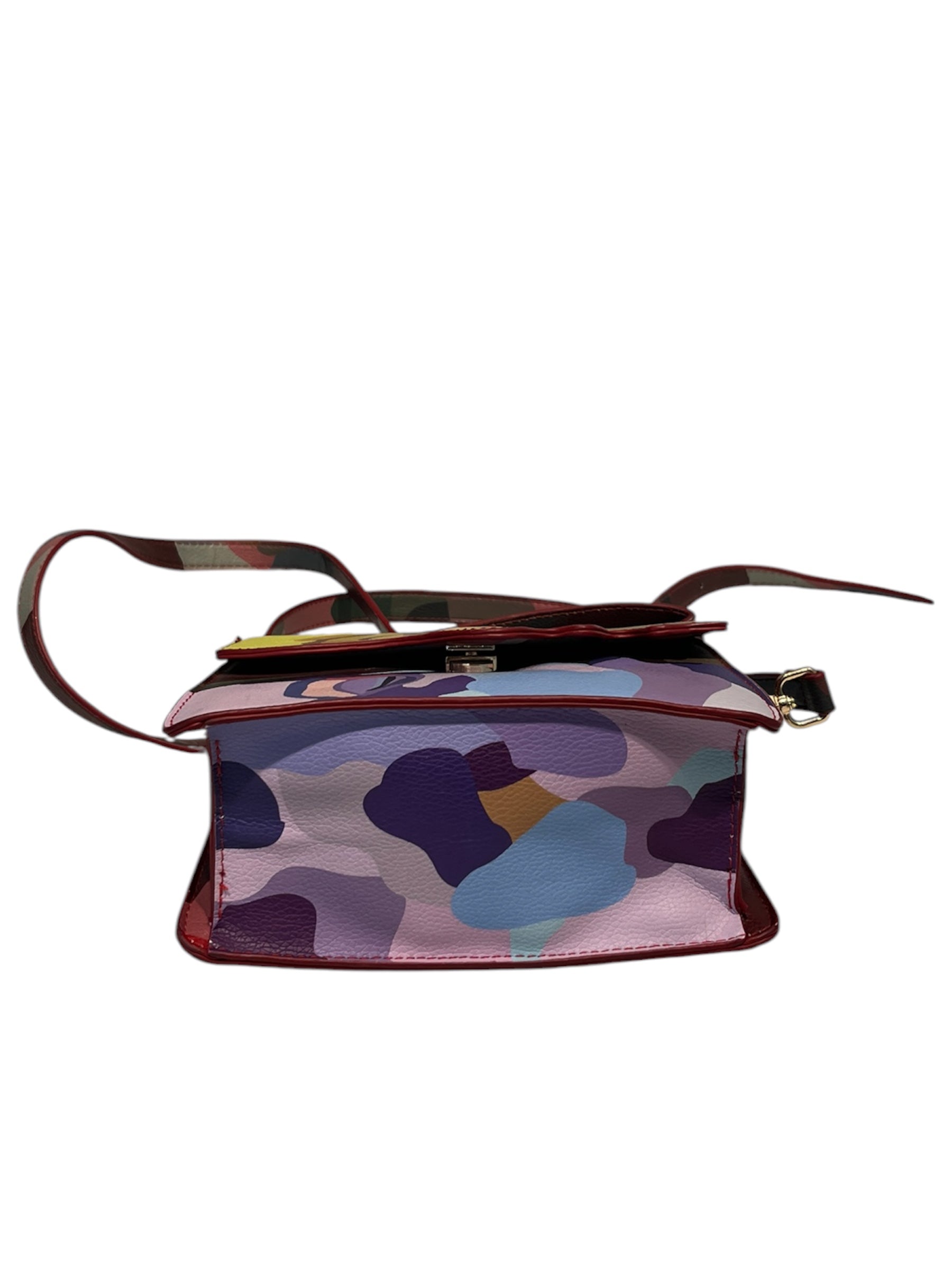 KIDSUPER STUDIOS/Cross Body Bag/All Over Print/Leather/MLT/KISSING FACE BAG view 9
