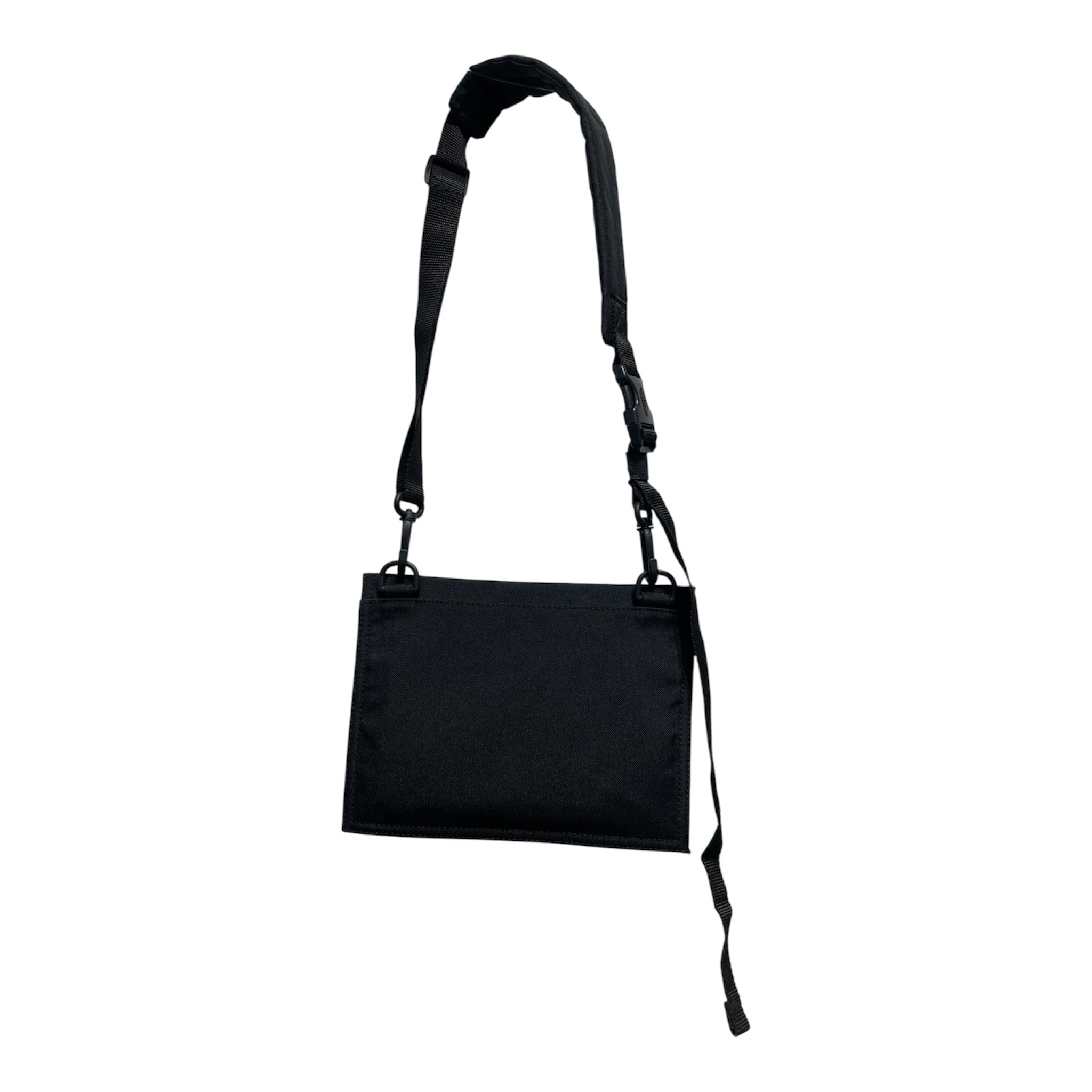 BALENCIAGA/Cross Body Bag/Cotton/BLK/2 zippers view 2