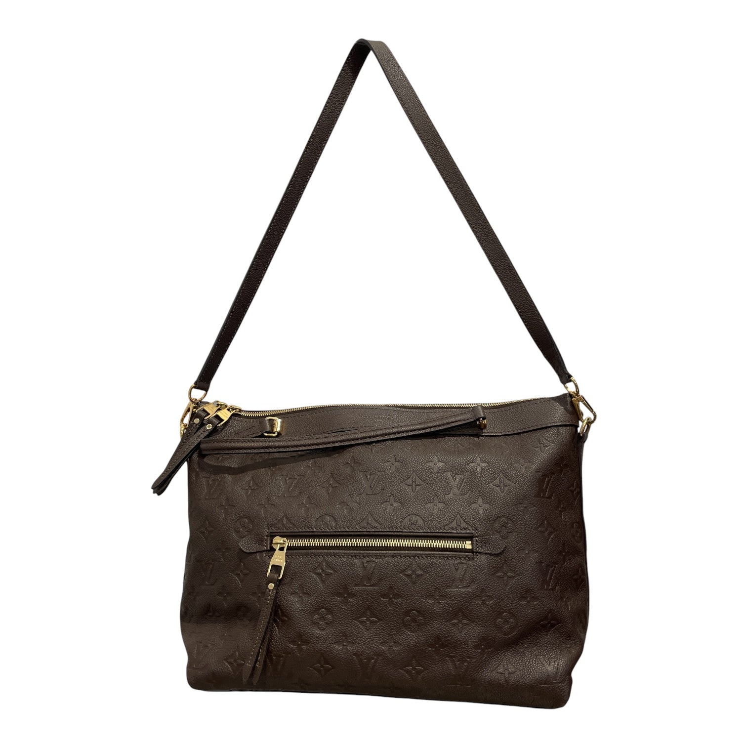 LOUIS VUITTON/Cross Body Bag/Monogram/Leather/BRW/BASTILLE MM 'TERRE' view 2